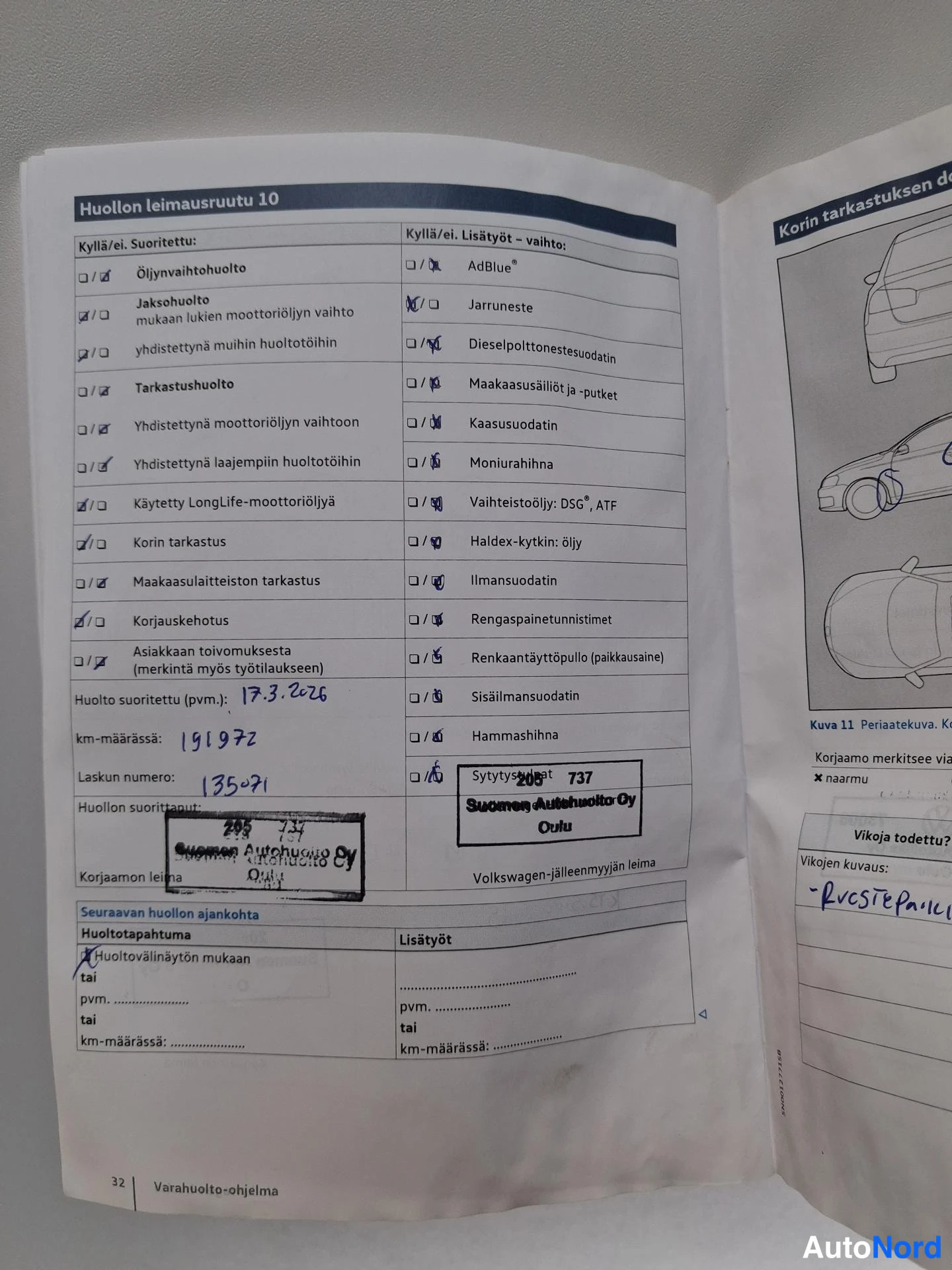 Ruskea Volkswagen Passat CC 2010, asiakirja, kuva 21