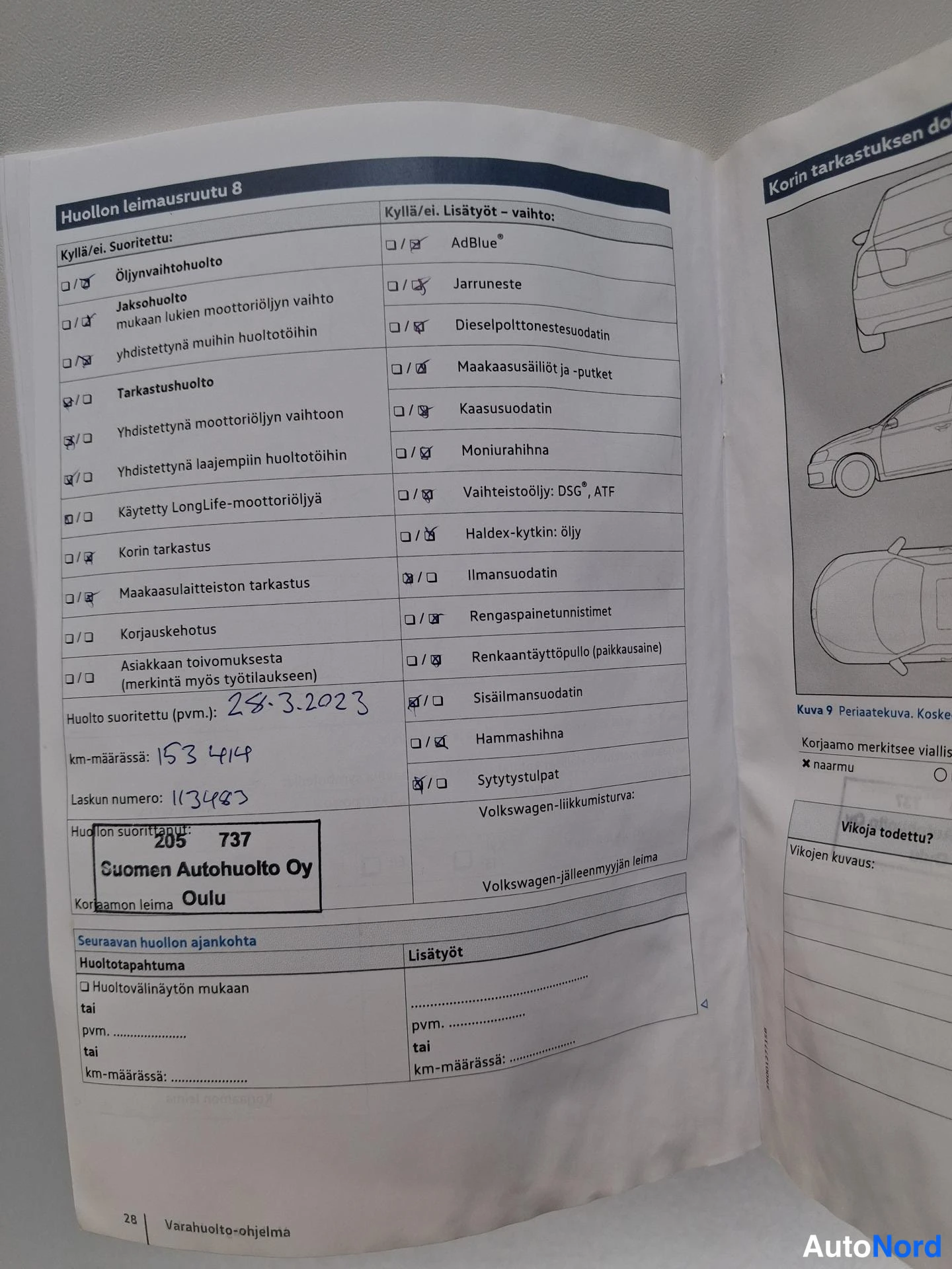 Ruskea Volkswagen Passat CC 2010, asiakirja, kuva 23