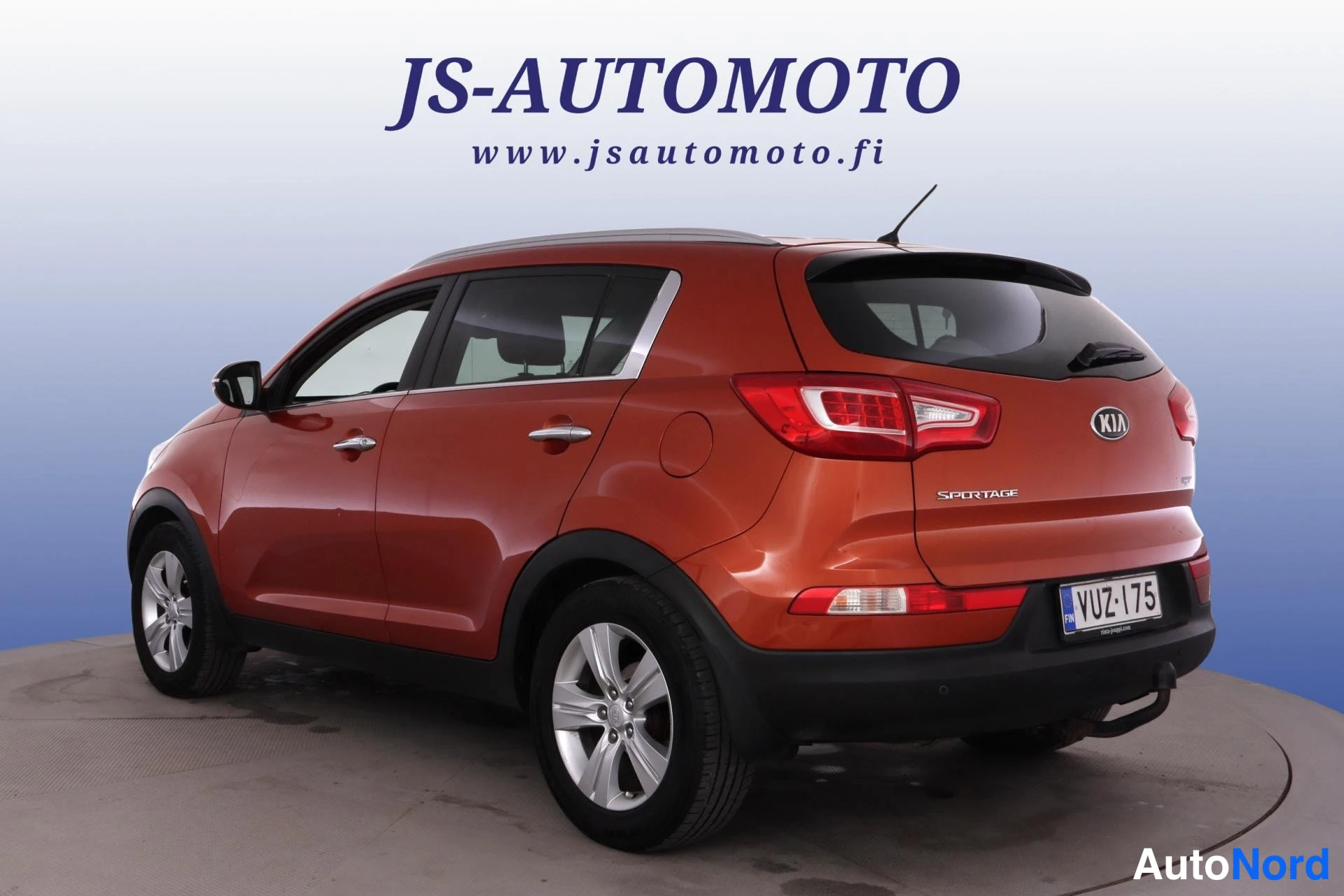 Oranssi Kia Sportage 2013, takaviisto, kuva 6