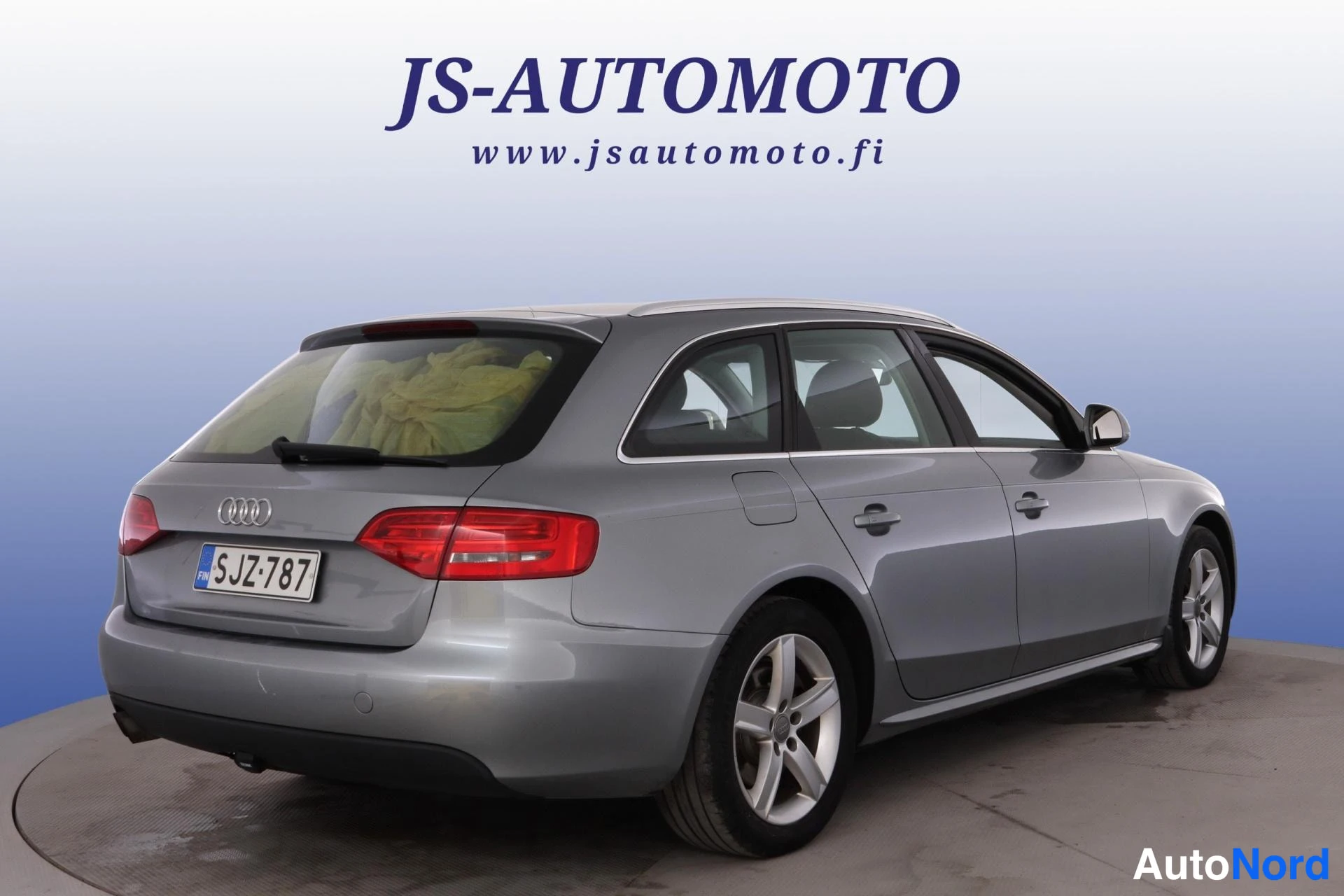 Harmaa Audi A4 2009, takaviisto, kuva 5