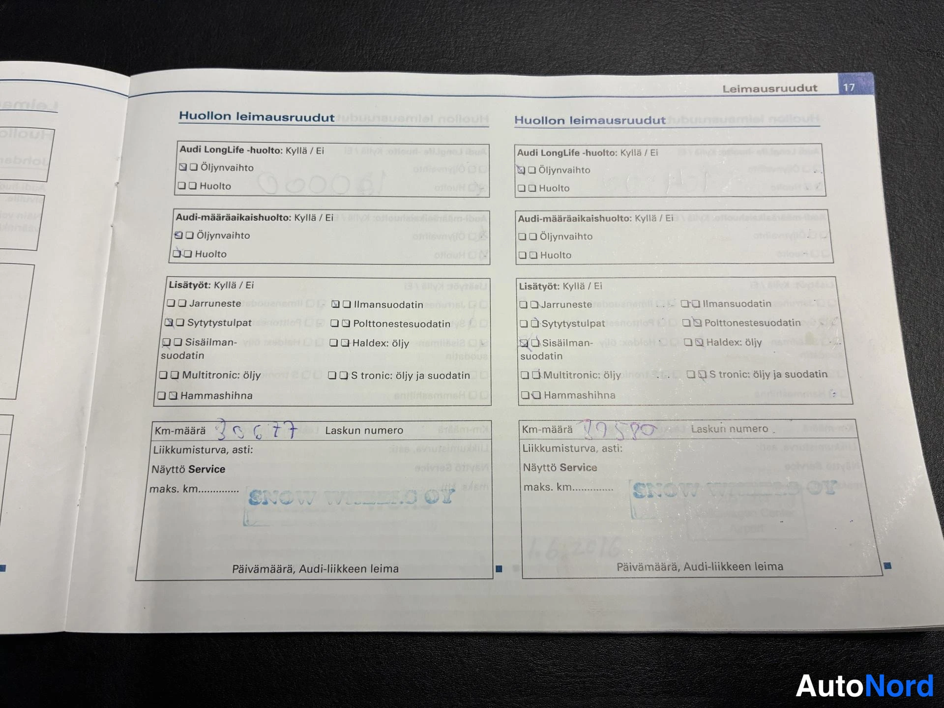 Harmaa Audi A4 2009, asiakirja, kuva 19