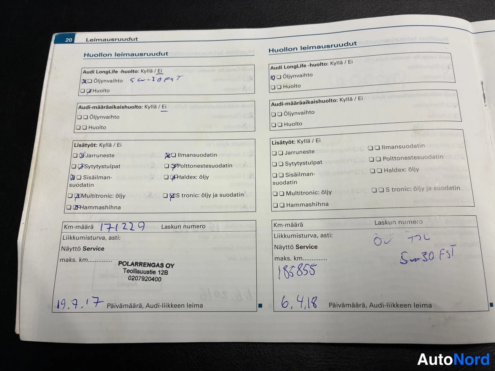 Harmaa Audi A4 2009, asiakirja, kuva 22