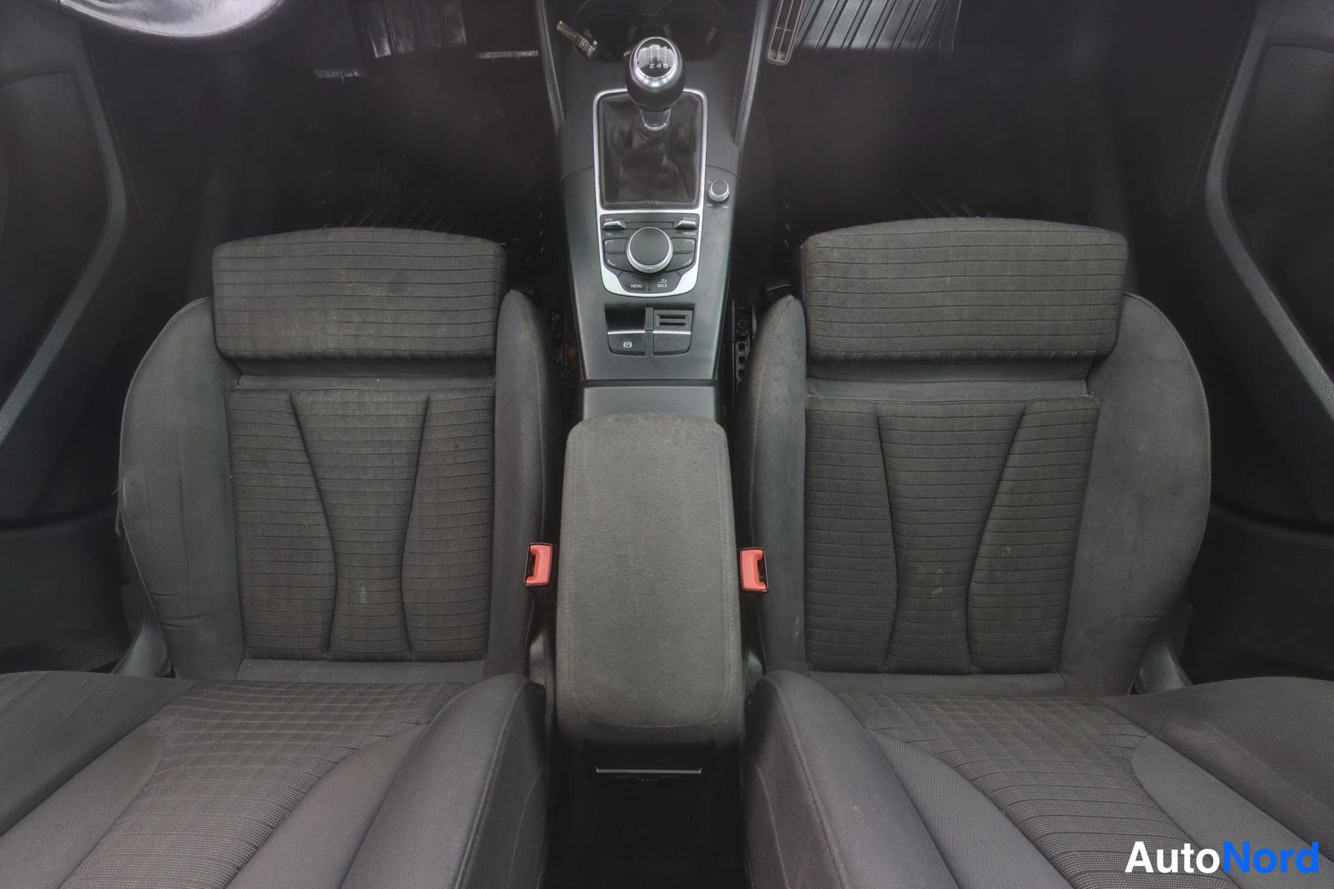 Black Audi A3 2016, front seats, photo 12