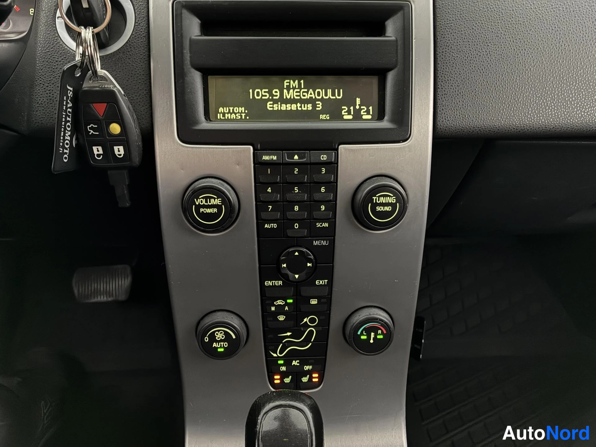 Blå Volvo V50 2006, detalj, bild 17