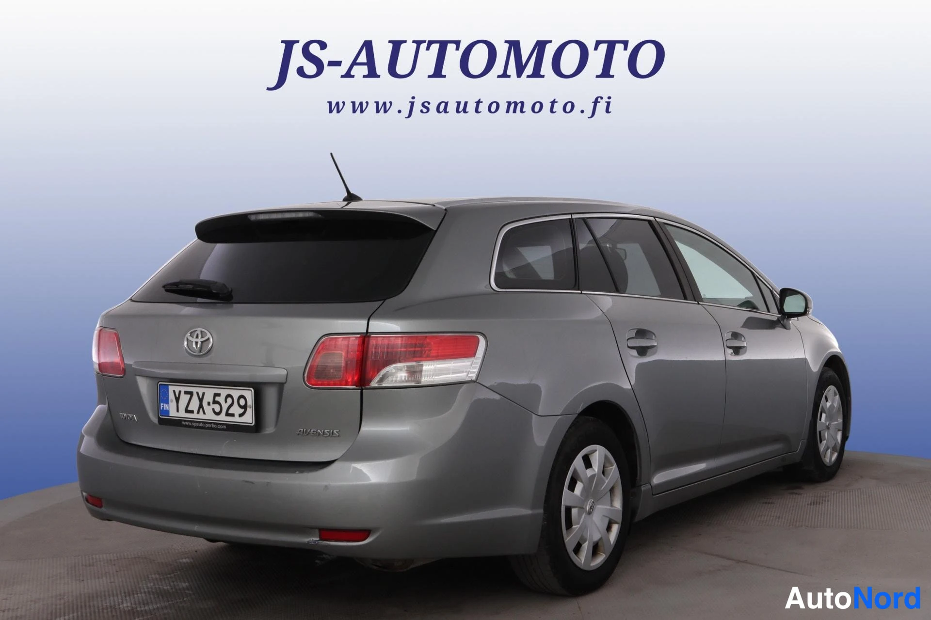 Harmaa Toyota Avensis 2011, takaviisto, kuva 5