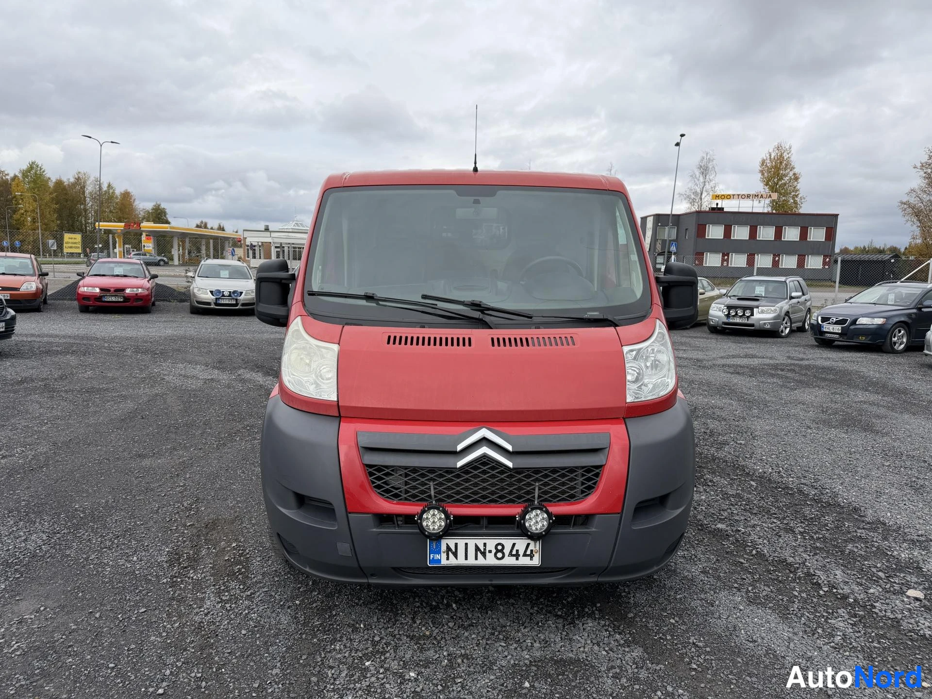 Red Citroen Jumper 2012, front, photo 3