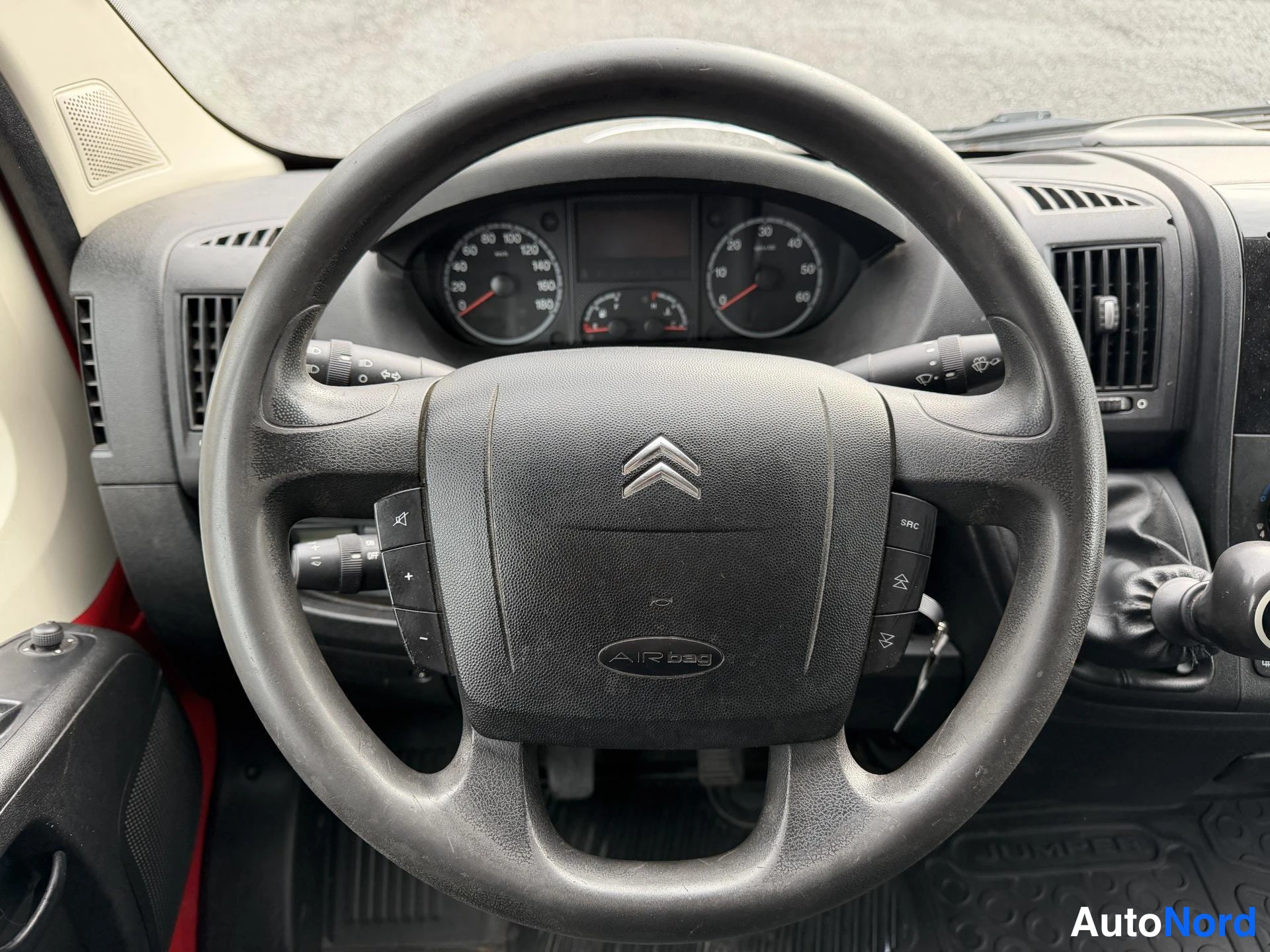 Red Citroen Jumper 2012, detail, photo 13
