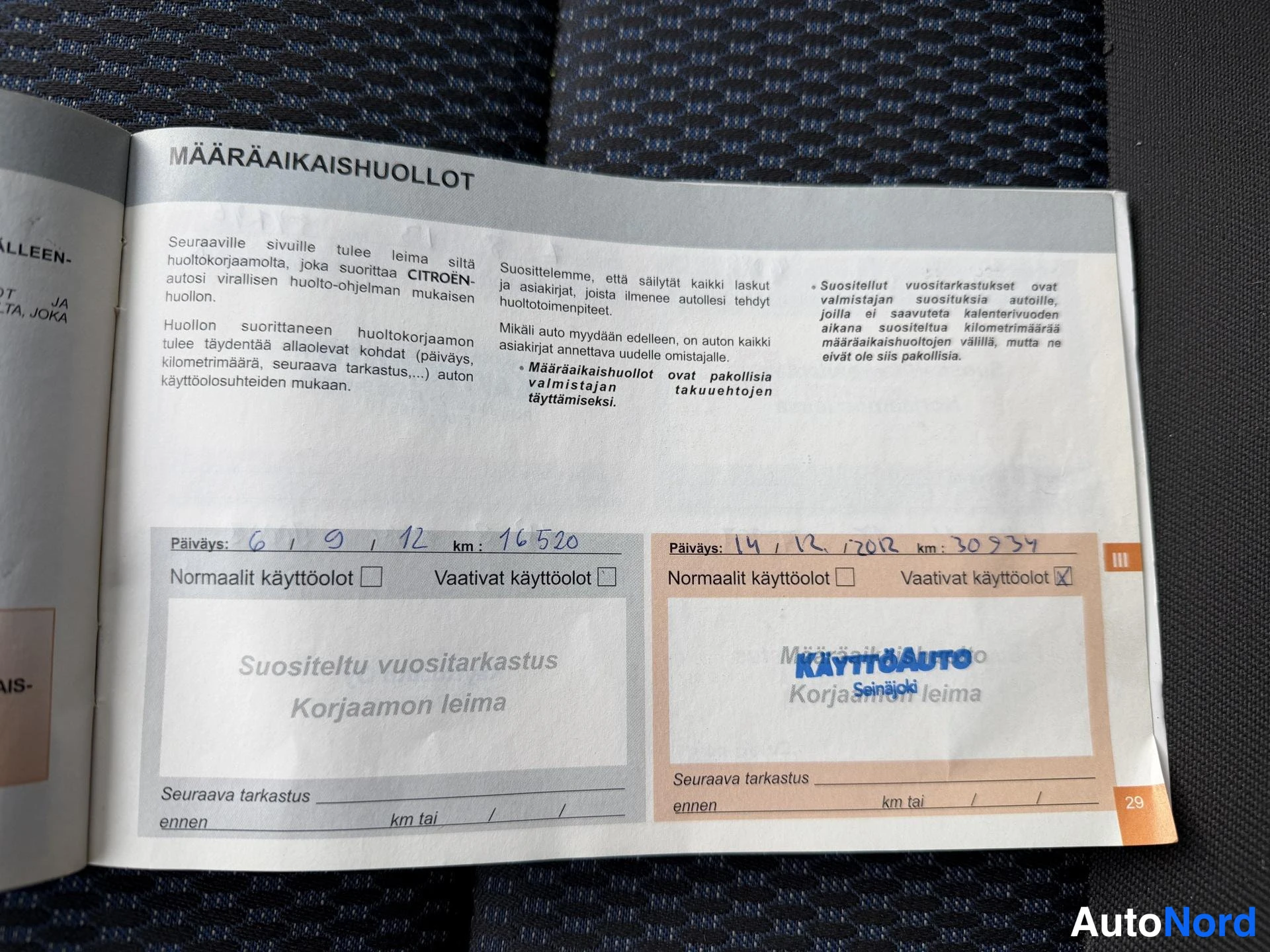 Red Citroen Jumper 2012, document, photo 20