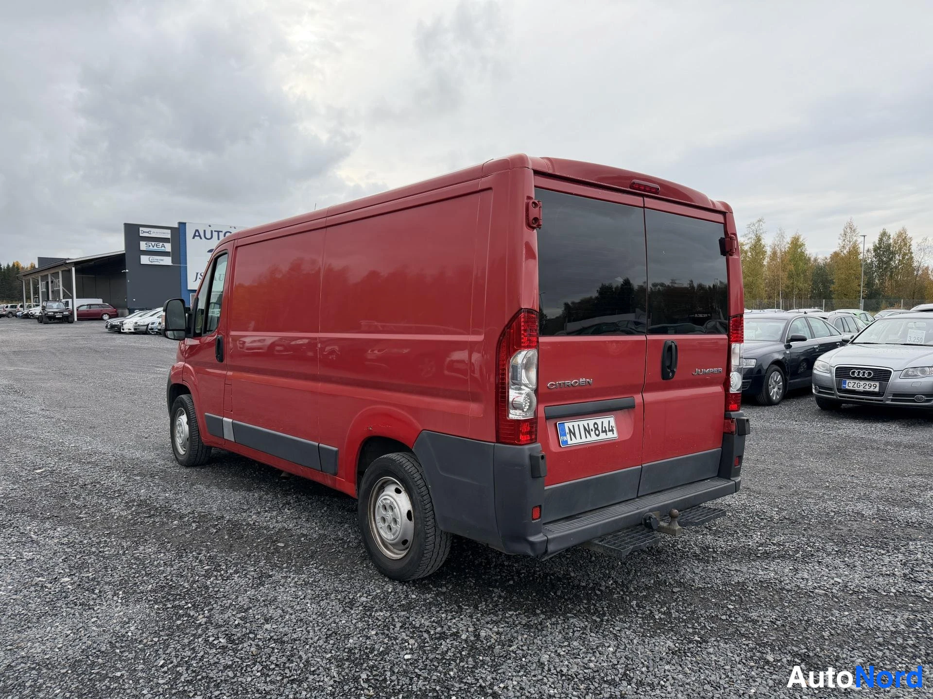 Red Citroen Jumper 2012, rear three-quarter, photo 7