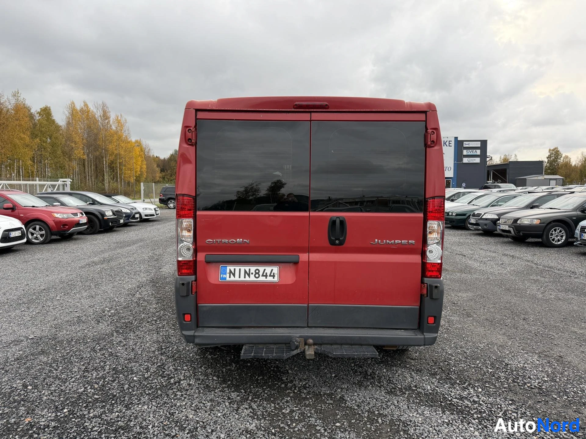 Red Citroen Jumper 2012, rear, photo 8