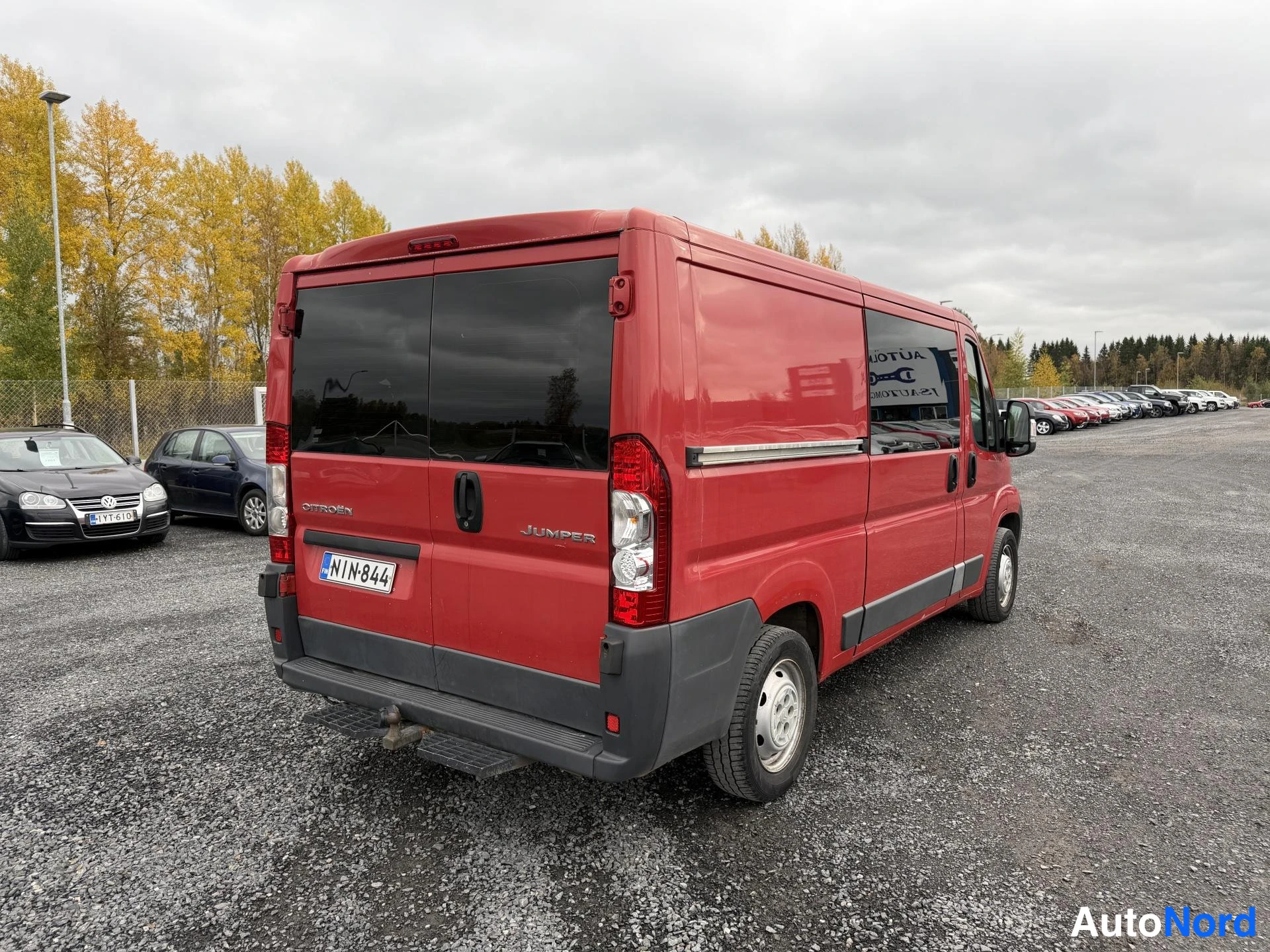 Red Citroen Jumper 2012, rear three-quarter, photo 6