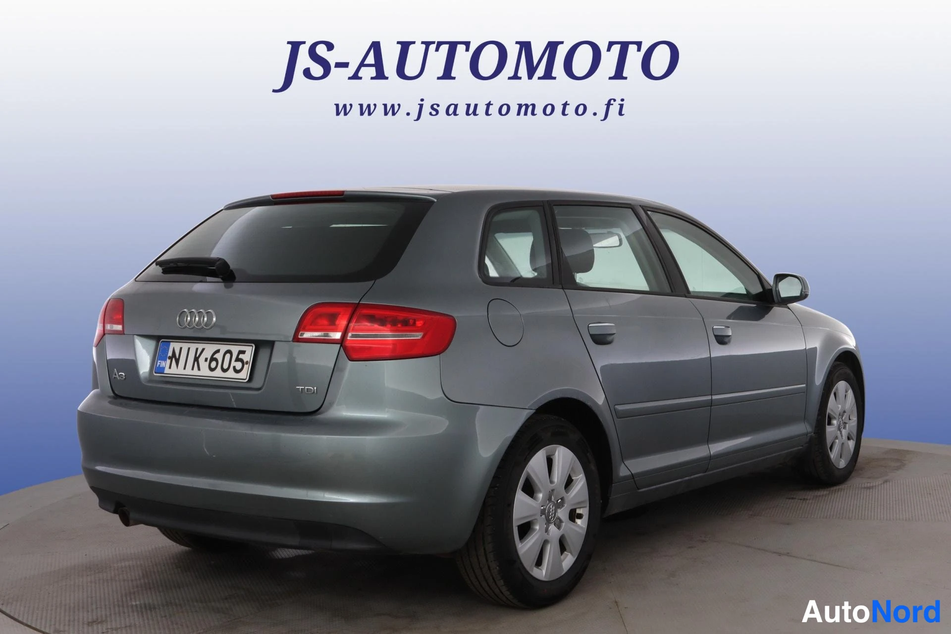 Harmaa Audi A3 2012, takaviisto, kuva 6