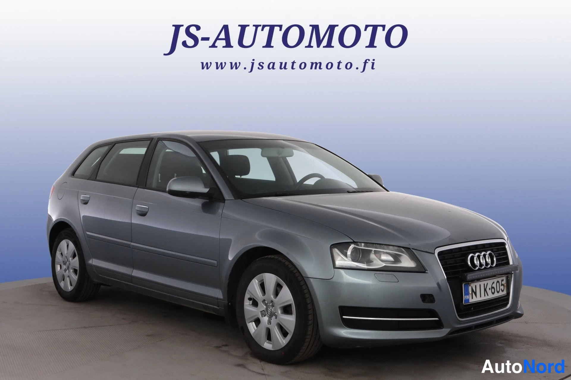 Harmaa Audi A3 2012, etuviisto, keula oikealle, kuva 5