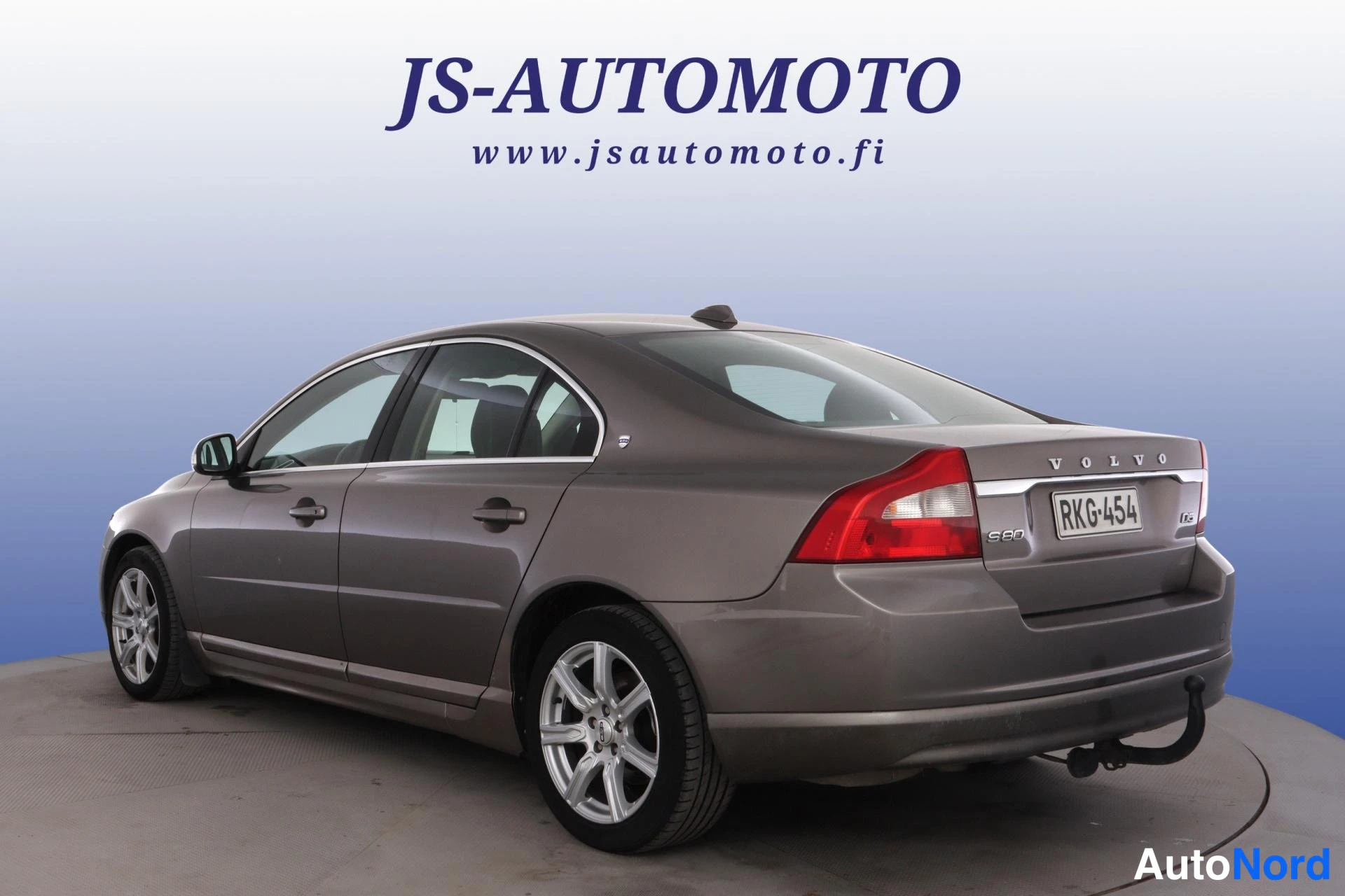 Harmaa Volvo S80 2007, takaviisto, kuva 6