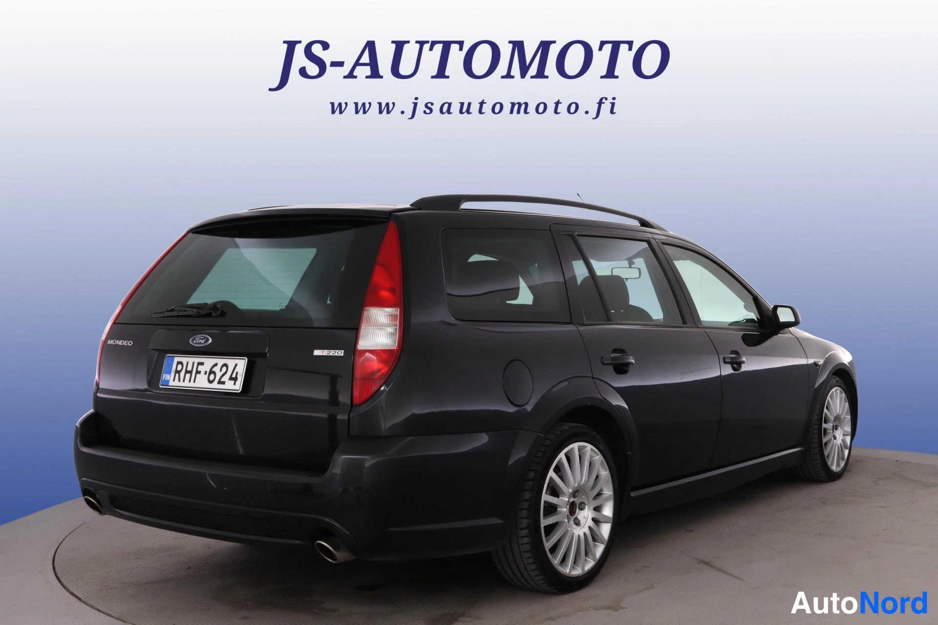 Musta Ford Mondeo 2003, takaviisto, kuva 5
