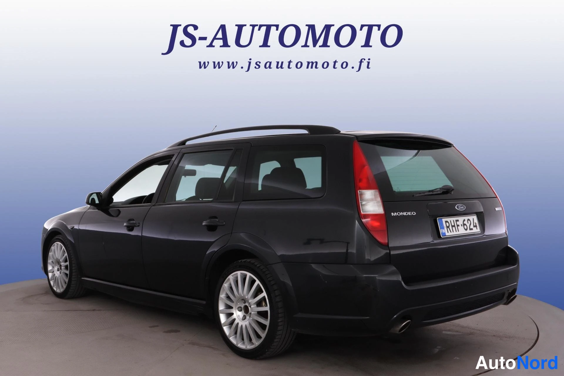 Musta Ford Mondeo 2003, takaviisto, kuva 6