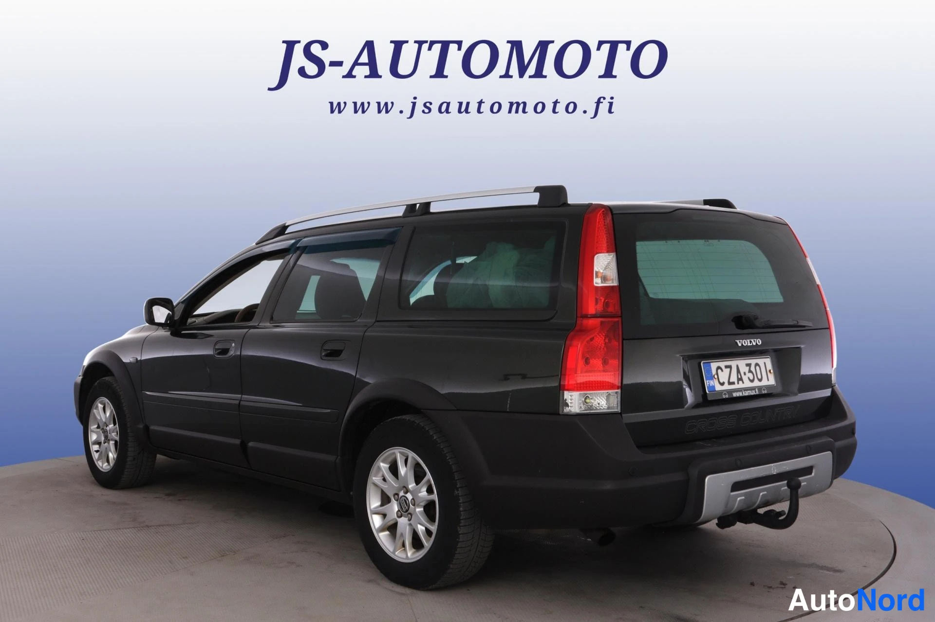 Vihreä Volvo XC70 2005, takaviisto, kuva 6