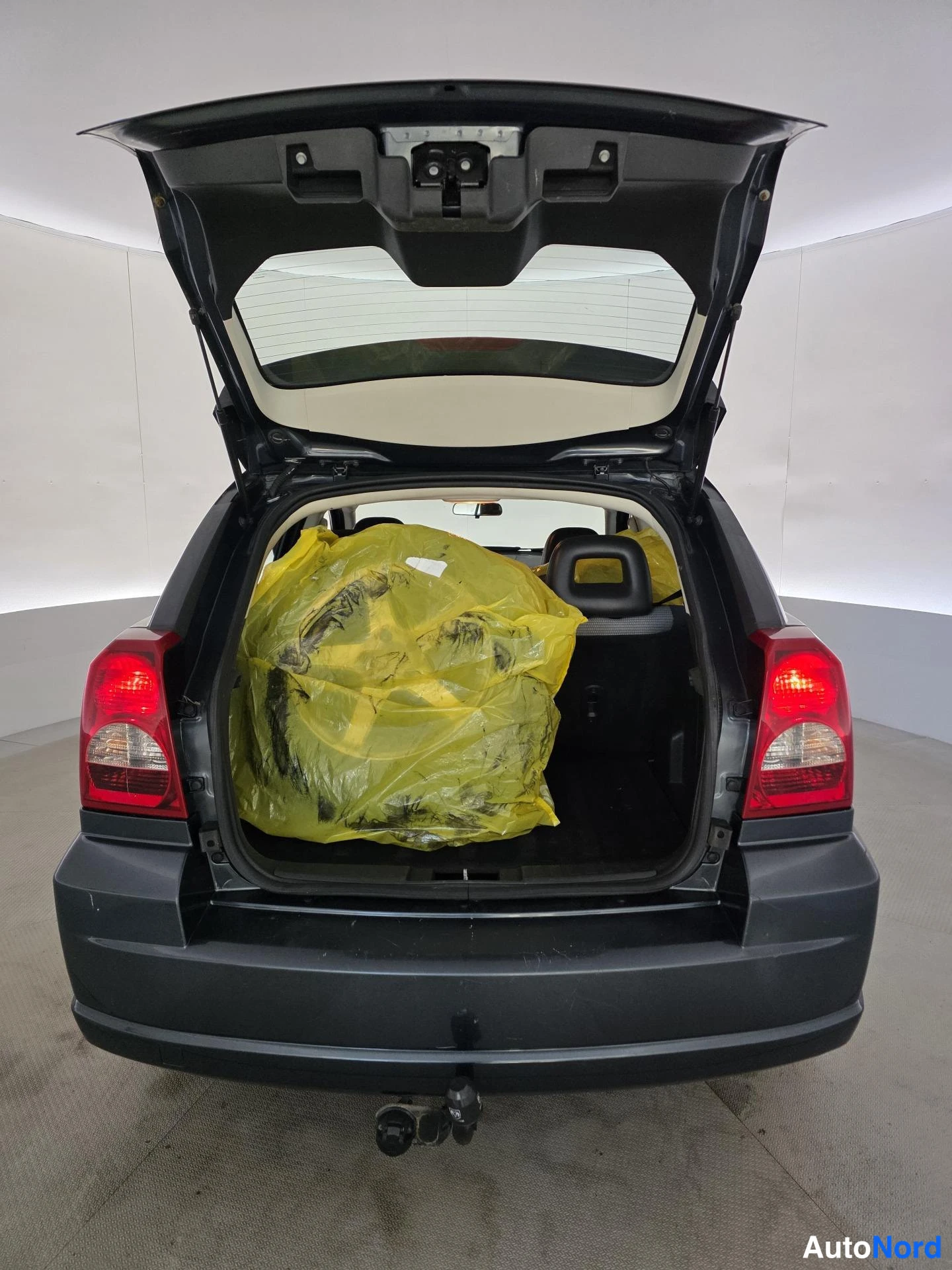 Blå Dodge Caliber 2008, bakifrån, bild 7
