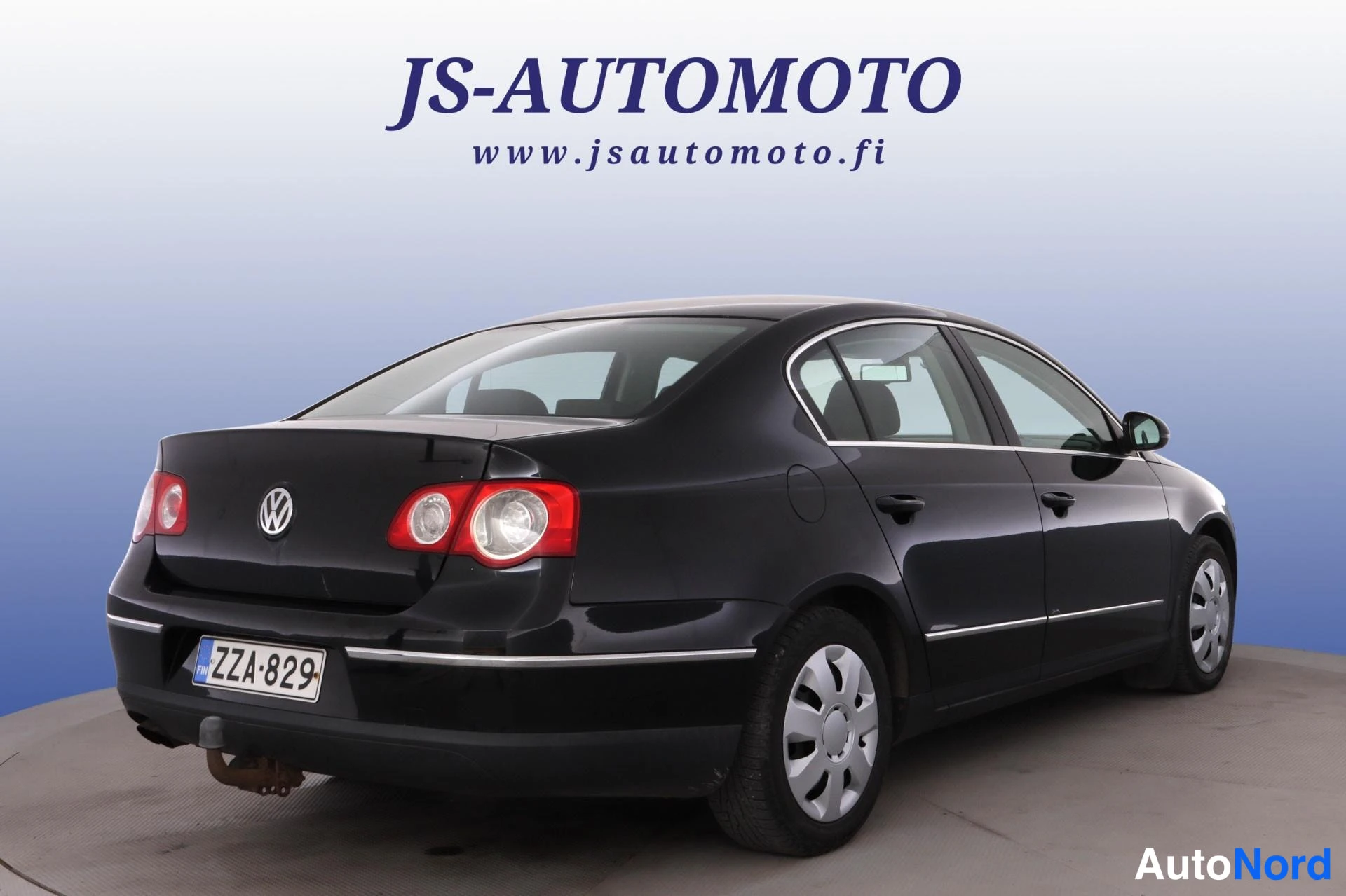 Musta Volkswagen Passat 2007, takaviisto, kuva 5