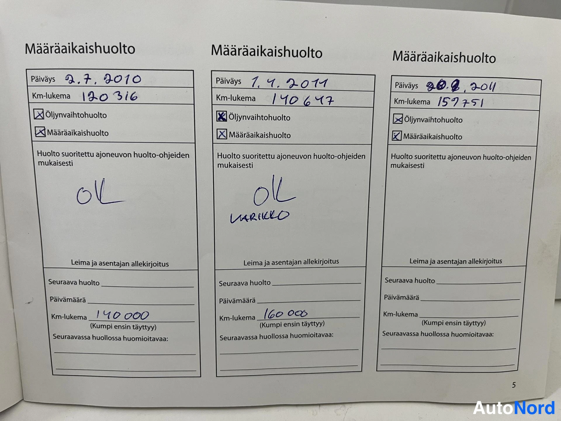 Sininen Mazda 5 2005, asiakirja, kuva 22