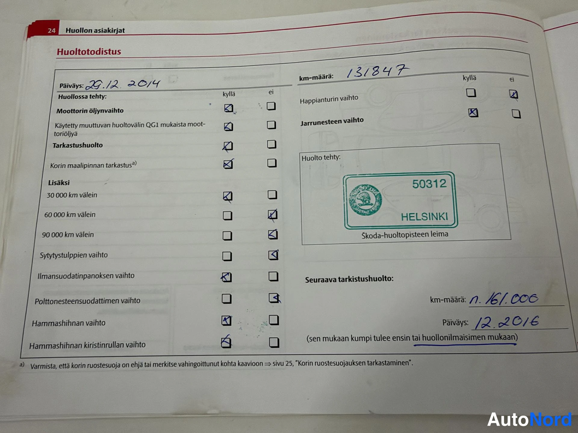 Vihreä Skoda Octavia 2008, asiakirja, kuva 21