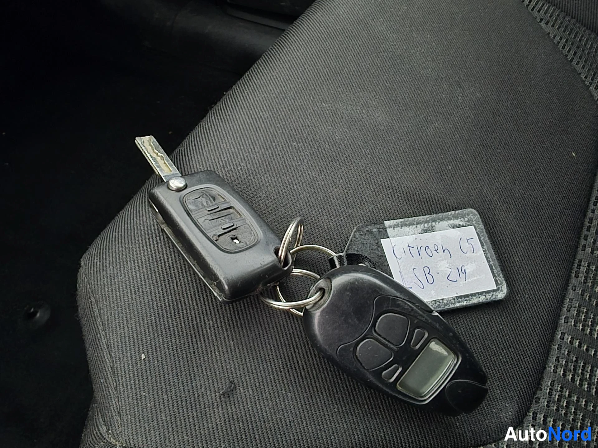 Vit Citroen C5 2013, detalj, bild 21