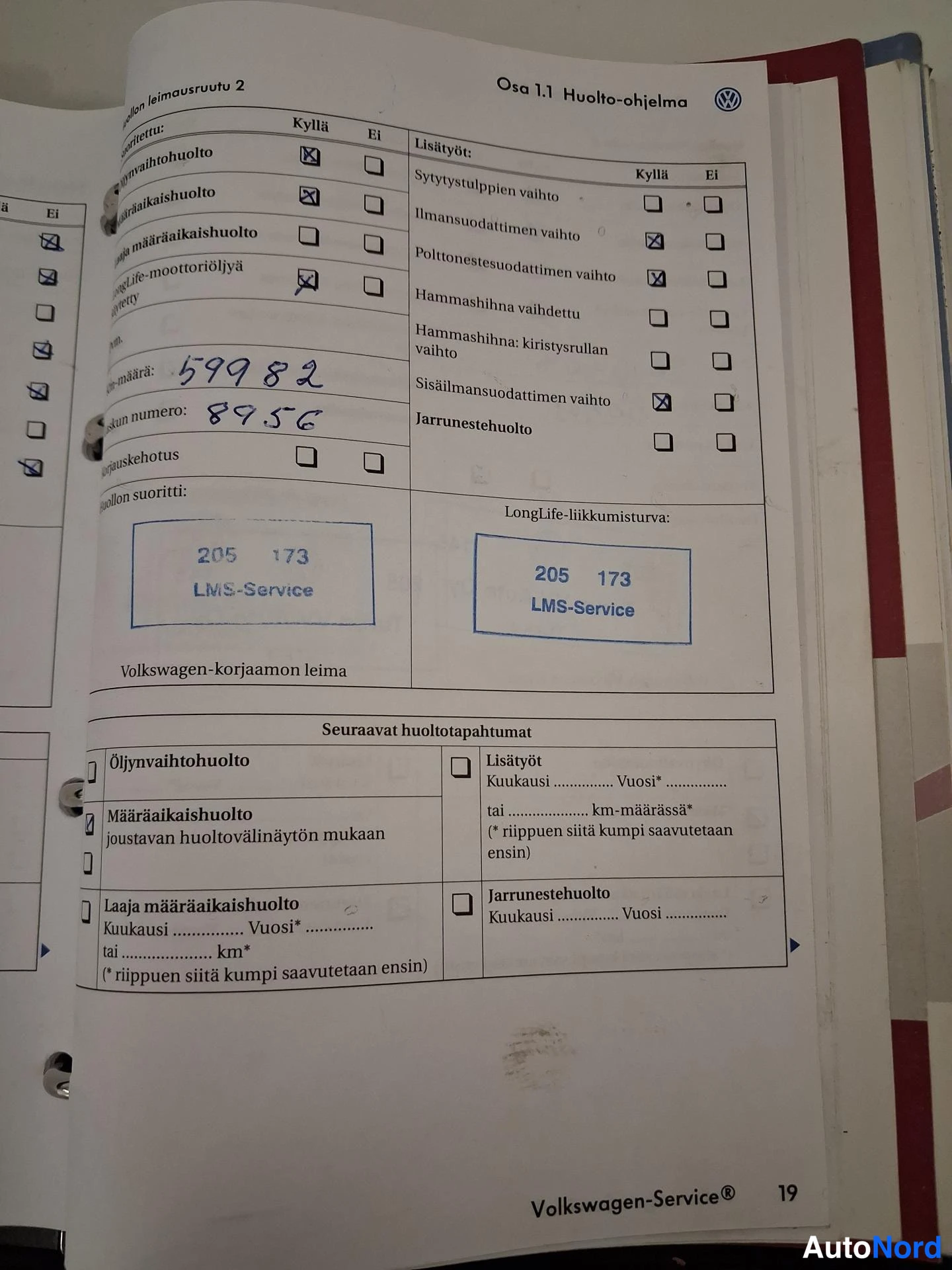 Sininen Volkswagen Golf Plus 2006, asiakirja, kuva 24