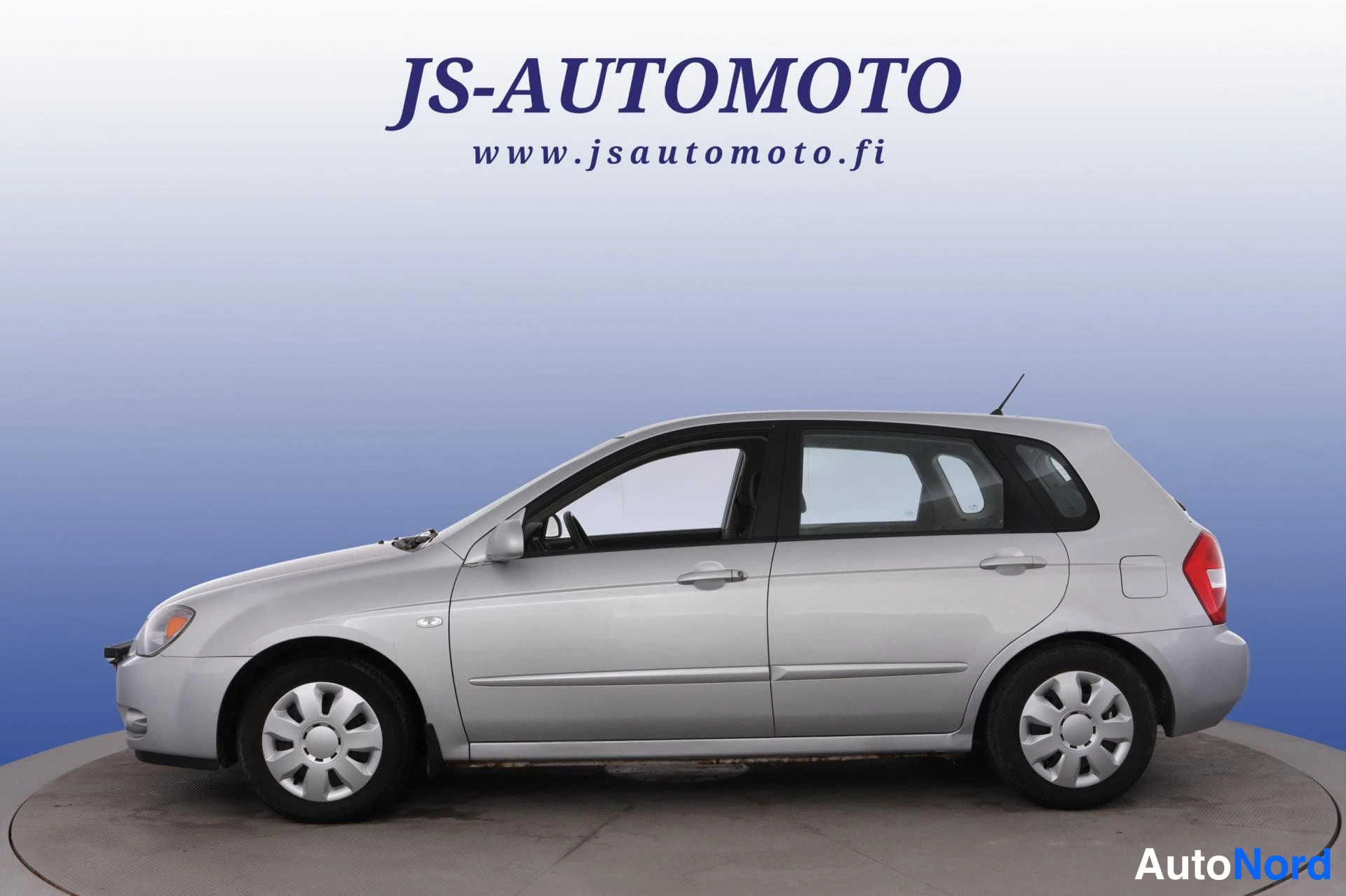 Harmaa Kia Cerato 2005, sivulta, kuva 5