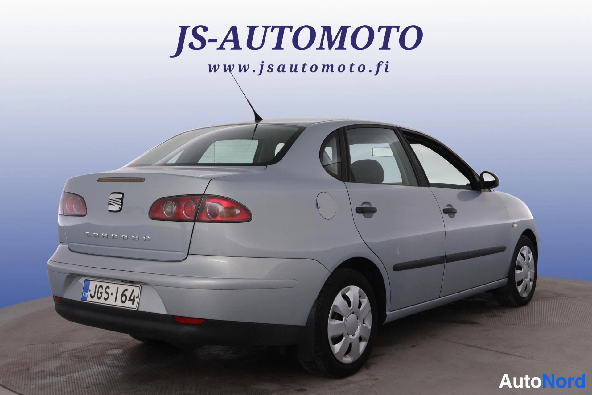 Sininen Seat Cordoba 2006, takaviisto, kuva 5