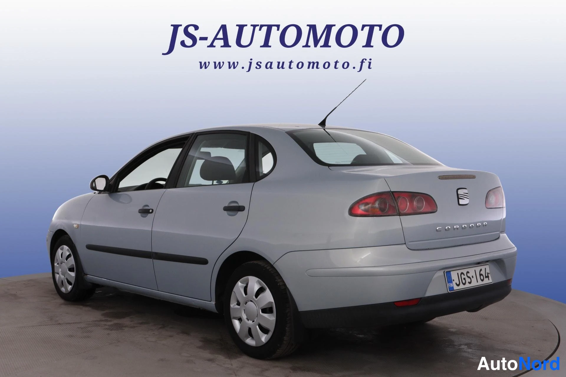 Sininen Seat Cordoba 2006, takaviisto, kuva 6