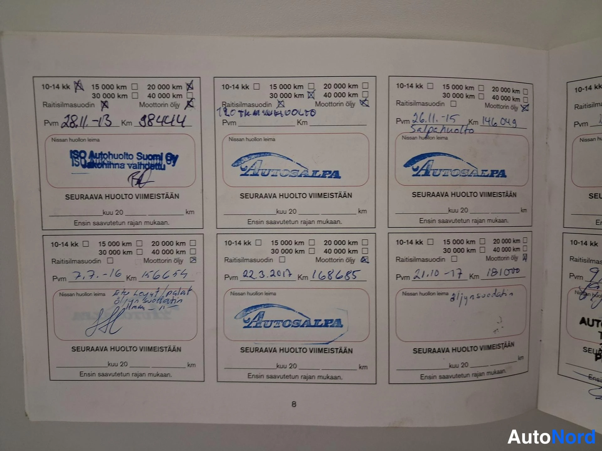 Punainen Nissan Qashqai 2007, asiakirja, kuva 21
