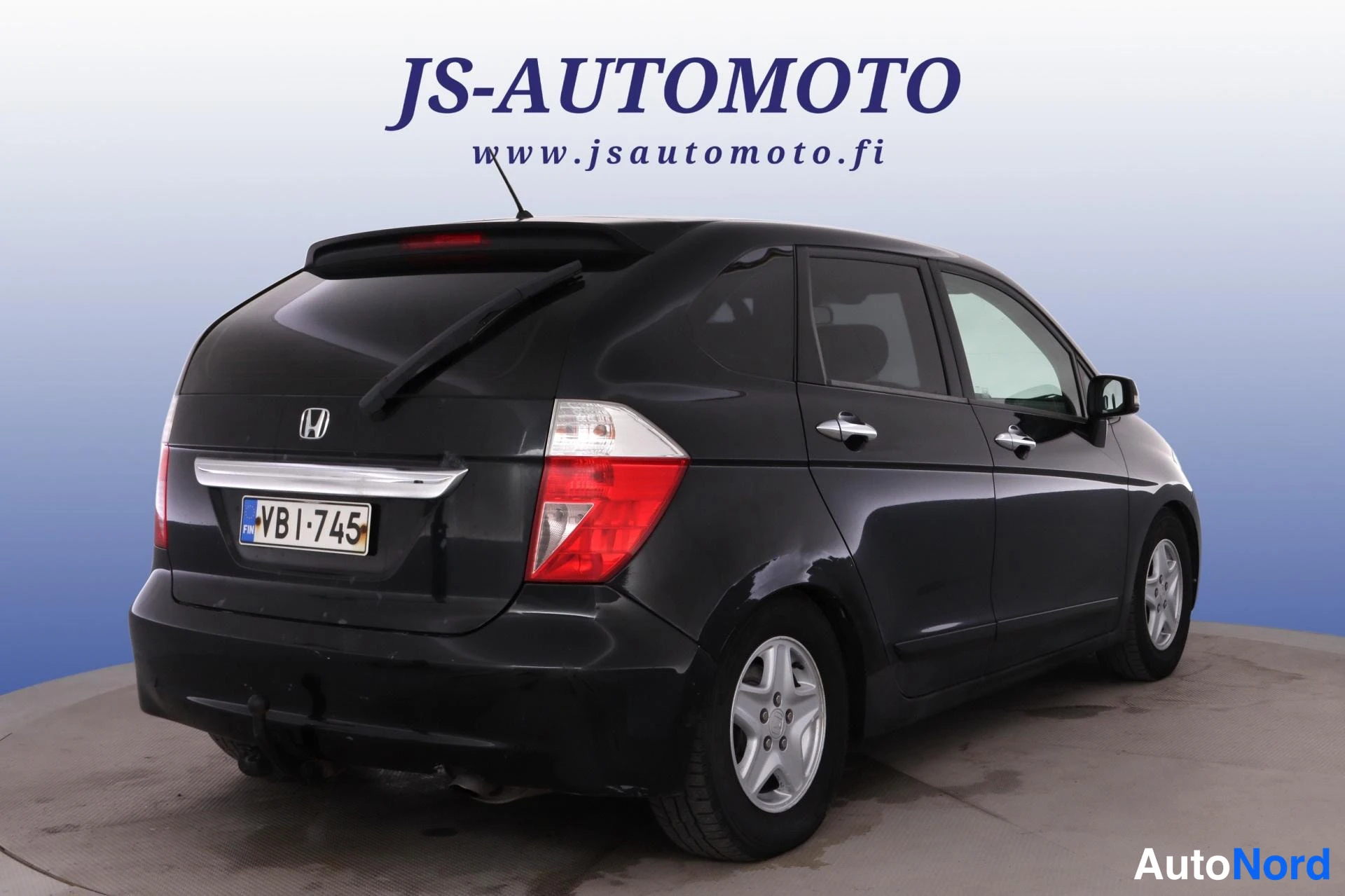 Musta Honda FR-V 2005, takaviisto, kuva 5