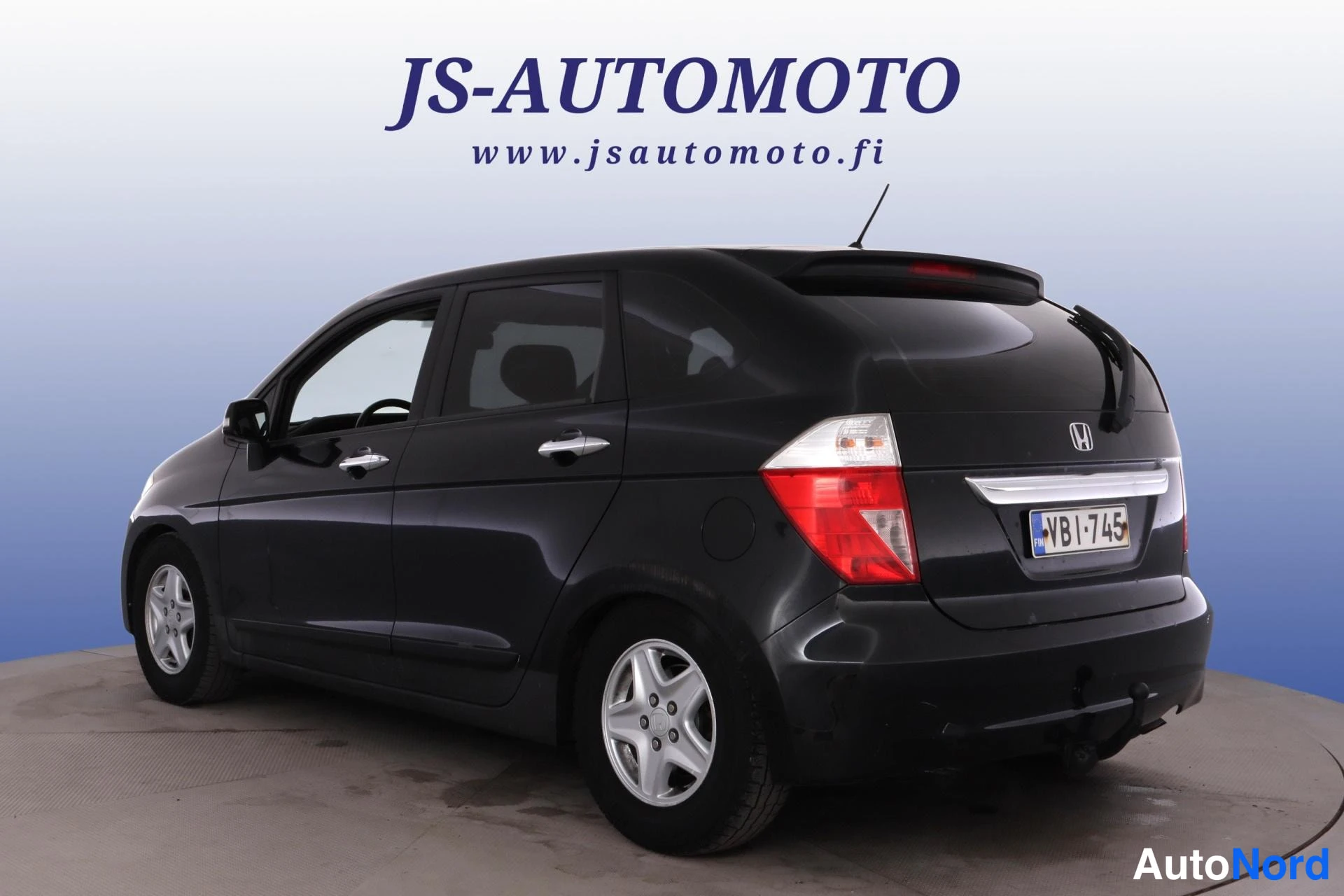 Musta Honda FR-V 2005, takaviisto, kuva 6