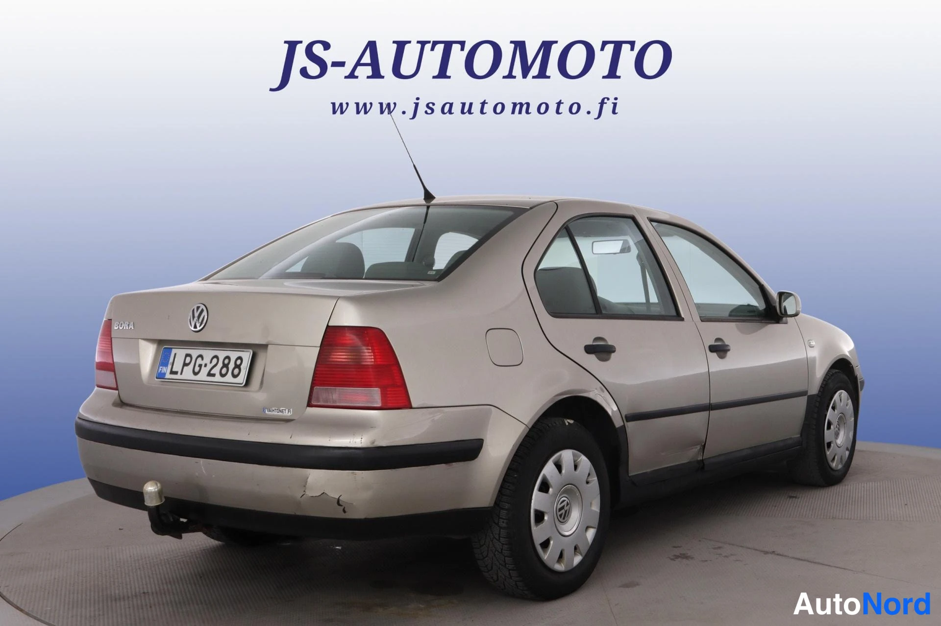 Beige Volkswagen Bora 2004, takaviisto, kuva 5