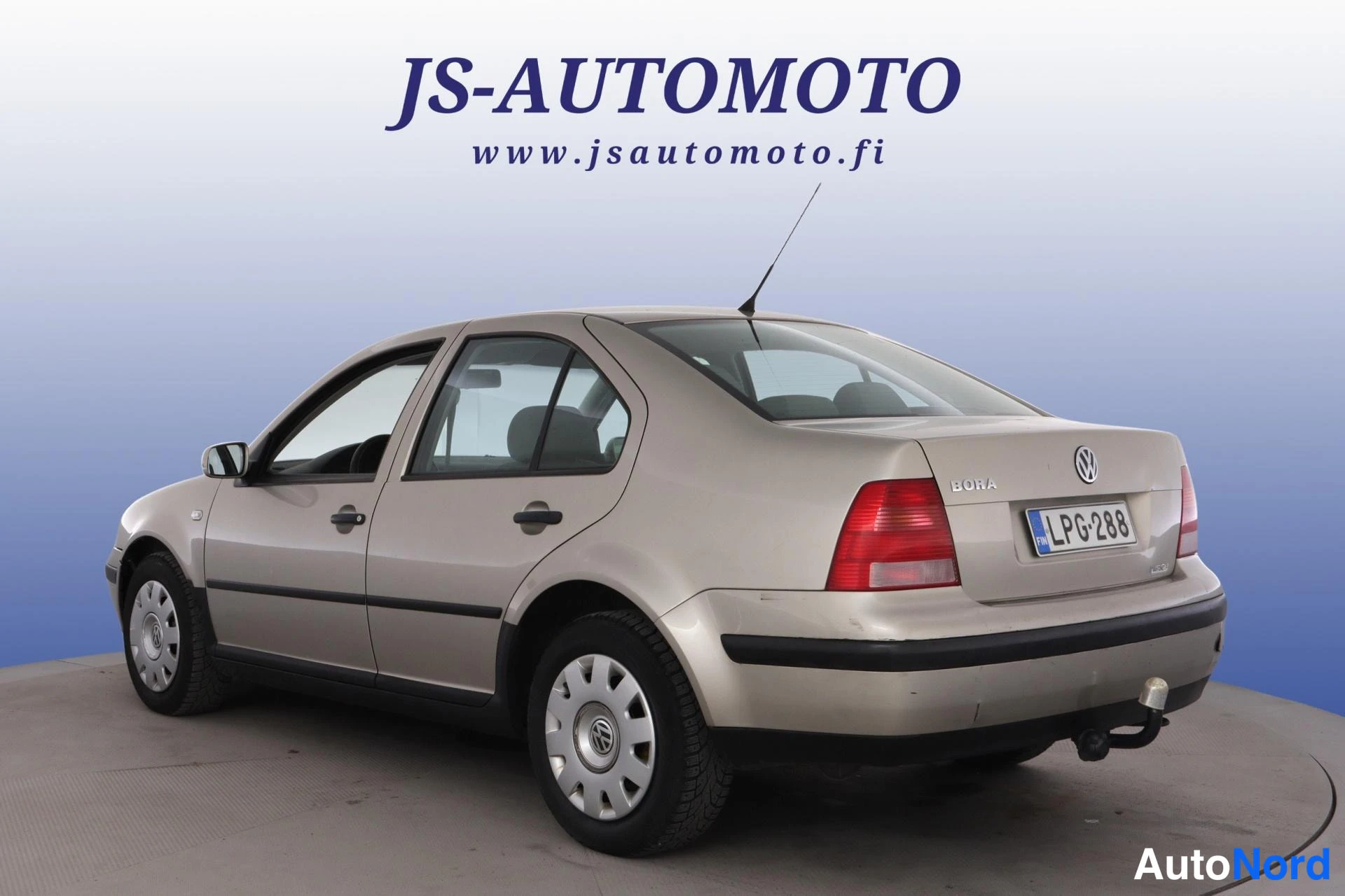 Beige Volkswagen Bora 2004, takaviisto, kuva 6