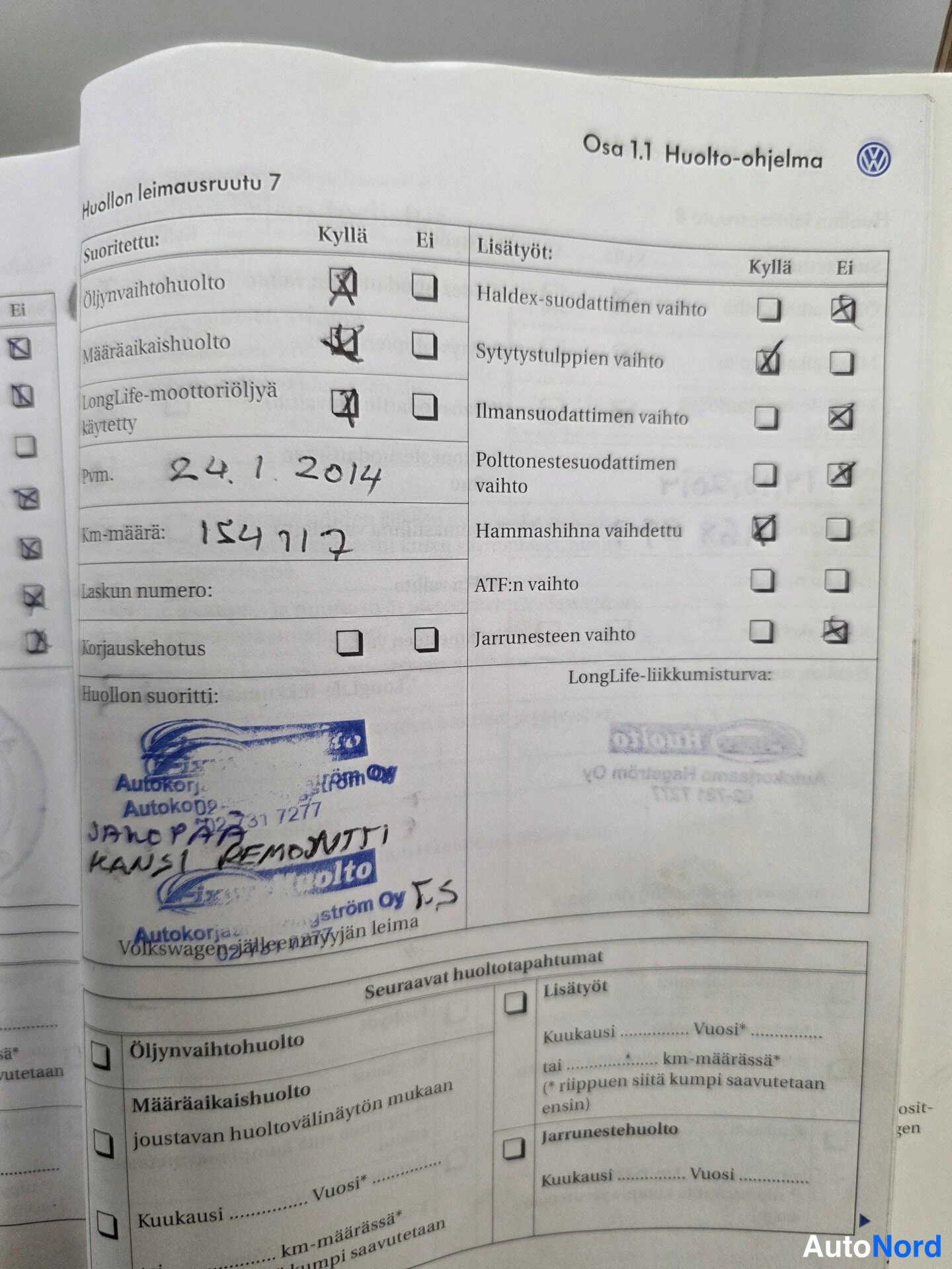 Beige Volkswagen Bora 2004, asiakirja, kuva 22