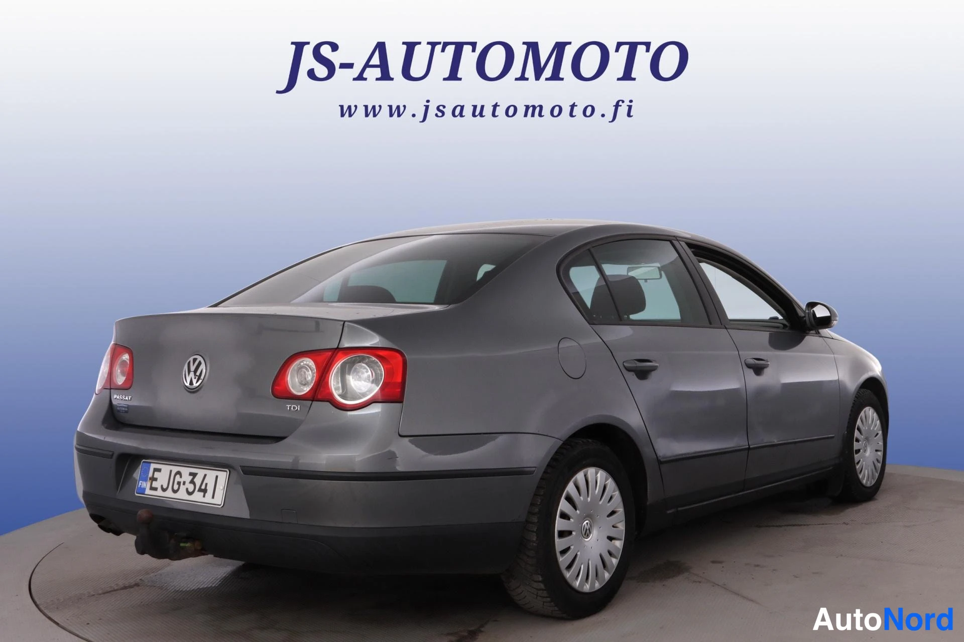 Harmaa Volkswagen Passat 2007, takaviisto, kuva 5