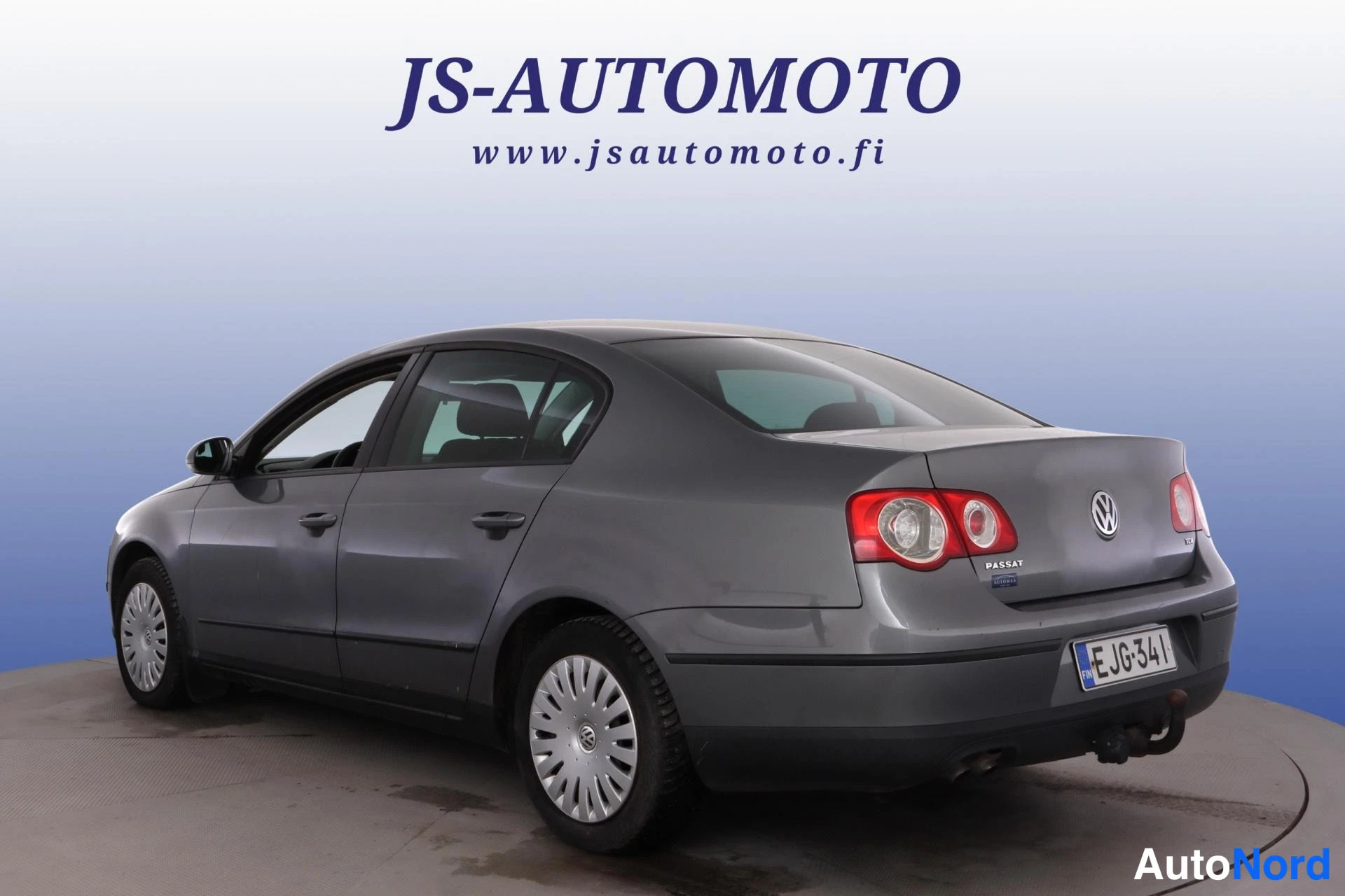 Harmaa Volkswagen Passat 2007, takaviisto, kuva 6