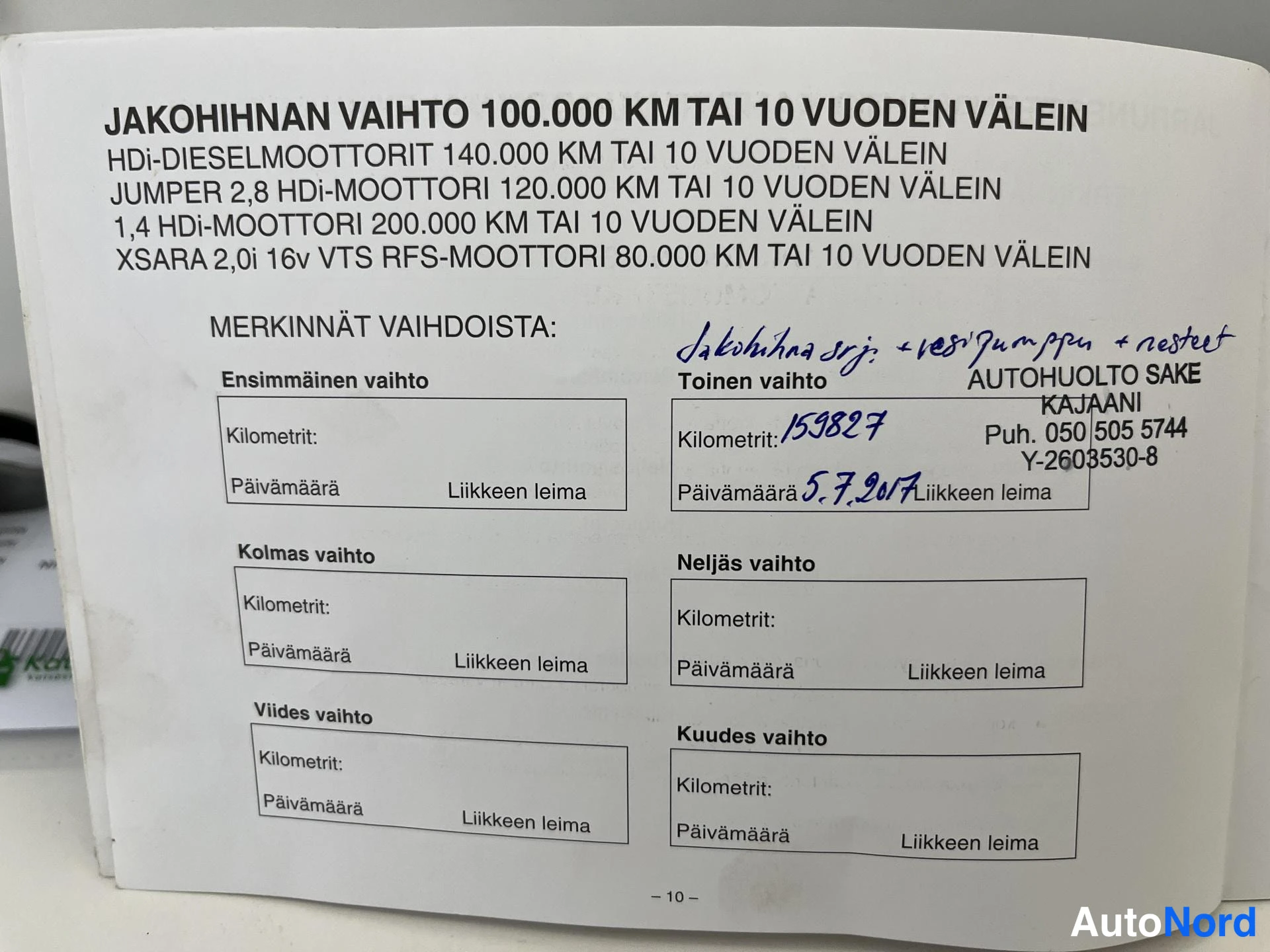 Sininen Citroen C3 2005, asiakirja, kuva 21