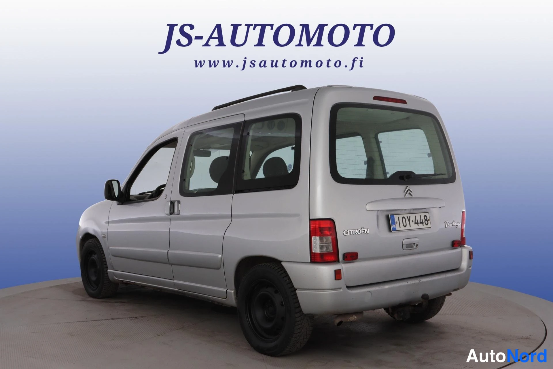Harmaa Citroen Berlingo 2006, takaviisto, kuva 6