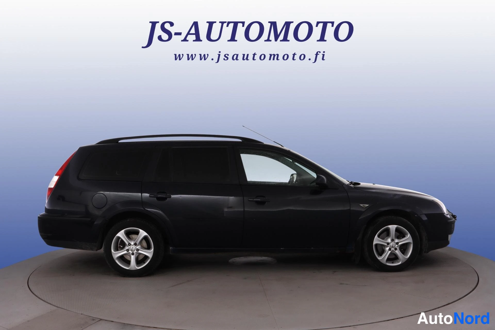 Sininen Ford Mondeo 2005, sivulta, kuva 3
