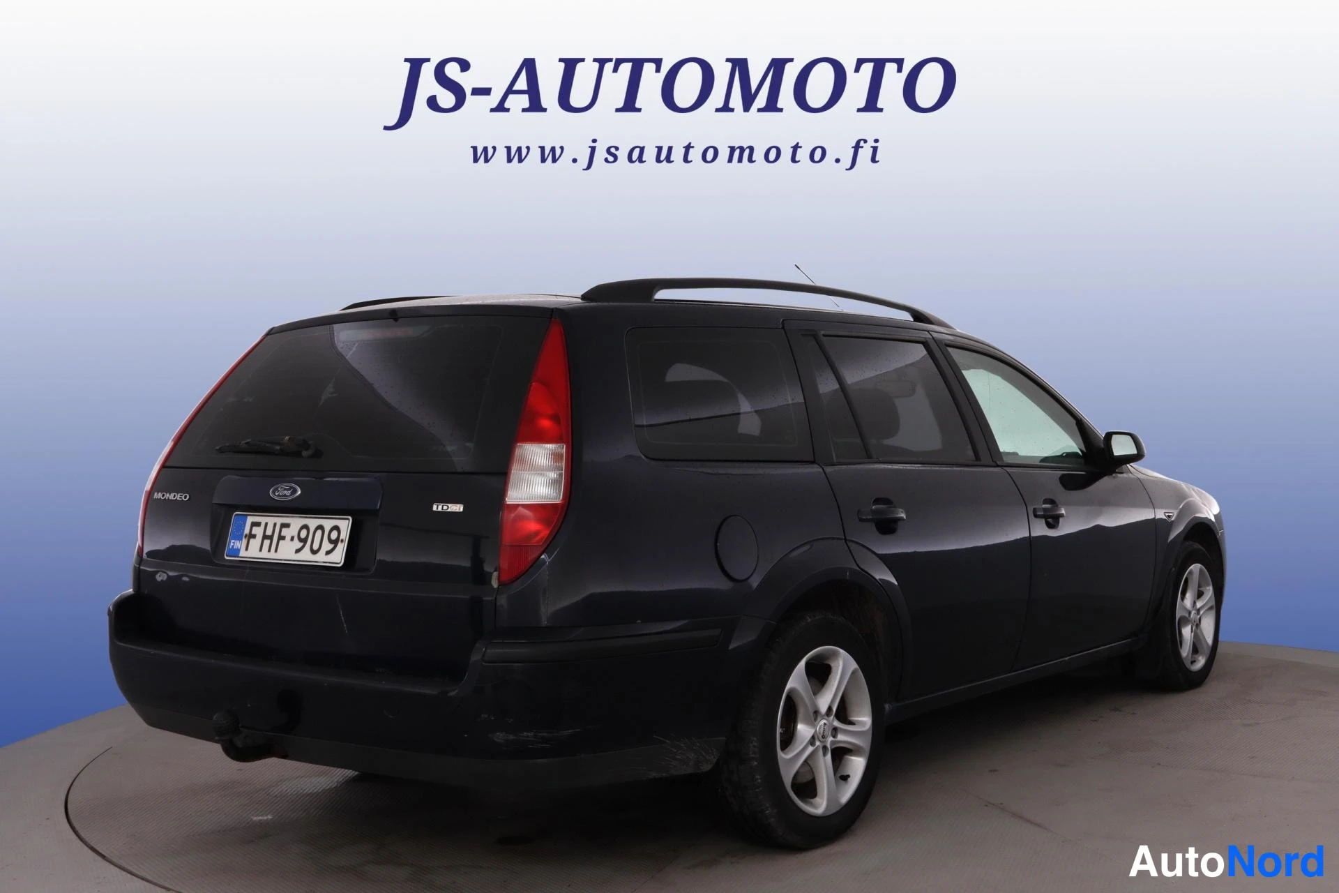 Sininen Ford Mondeo 2005, takaviisto, kuva 5