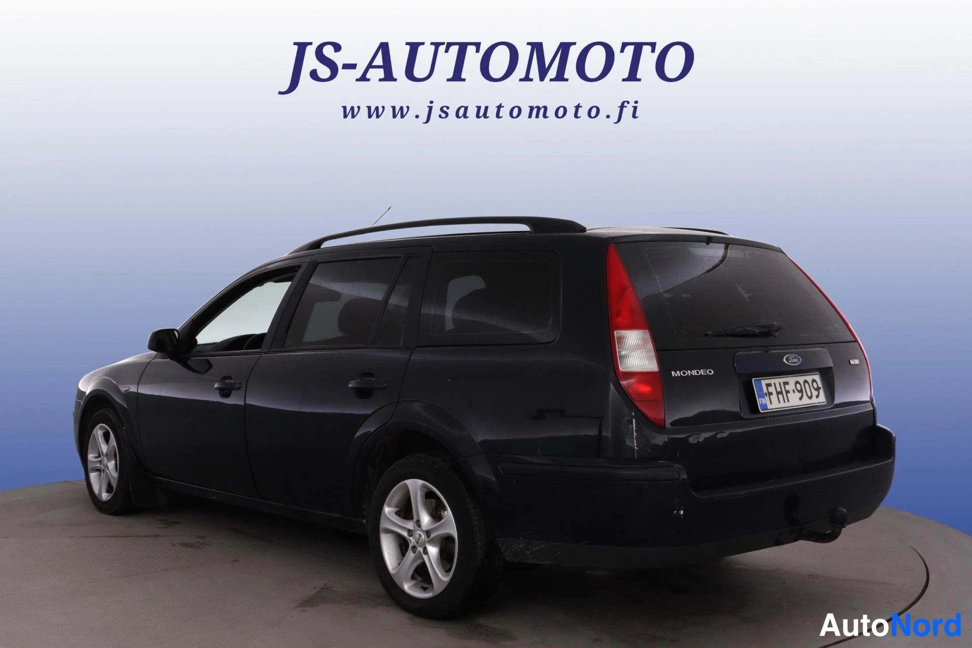 Sininen Ford Mondeo 2005, takaviisto, kuva 6