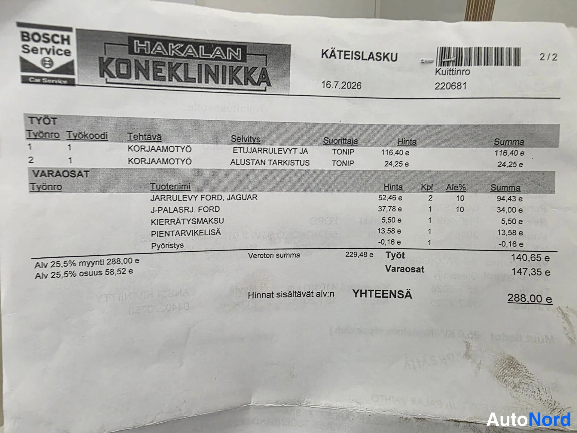 Sininen Ford Mondeo 2005, asiakirja, kuva 23