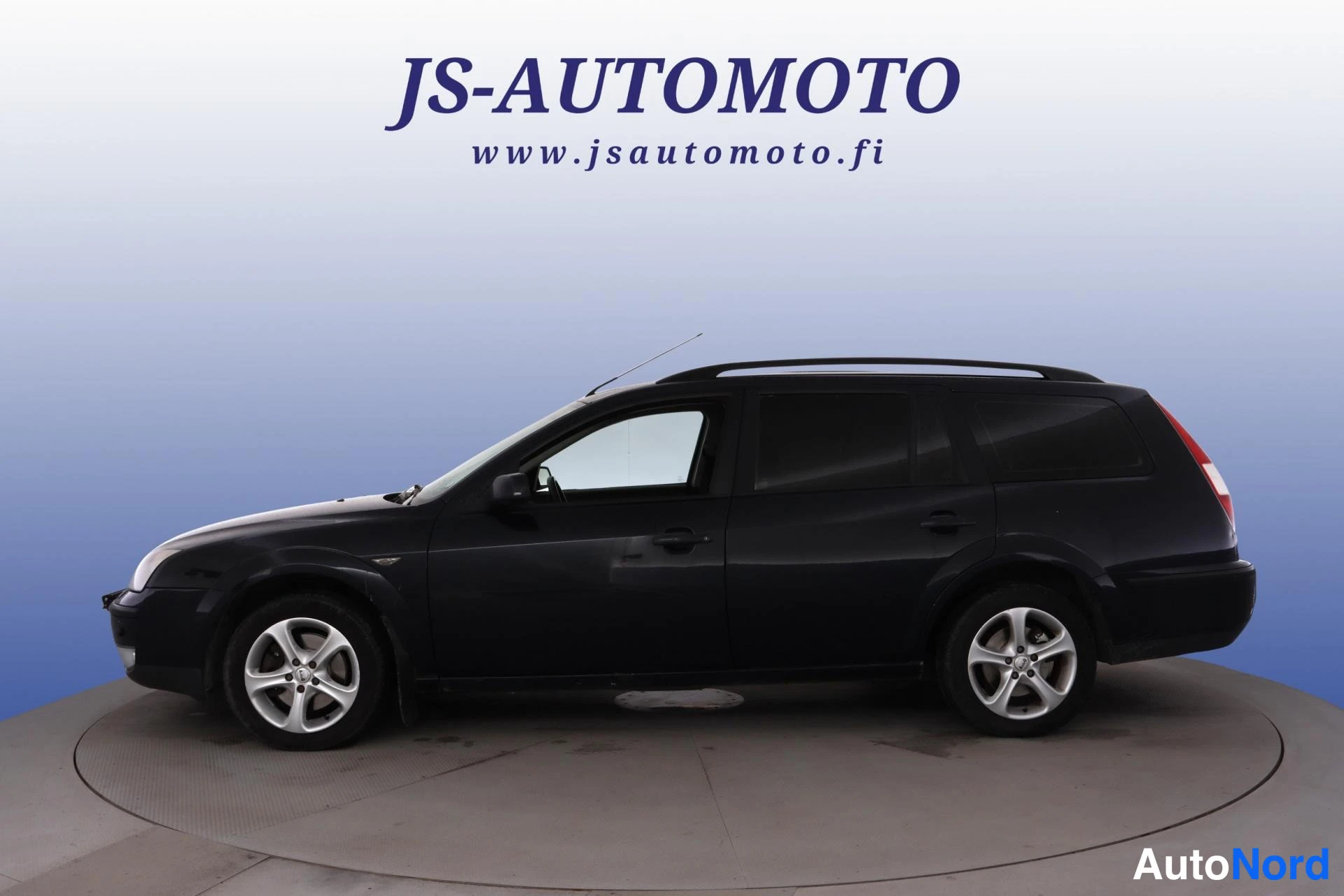 Sininen Ford Mondeo 2005, sivulta, kuva 4