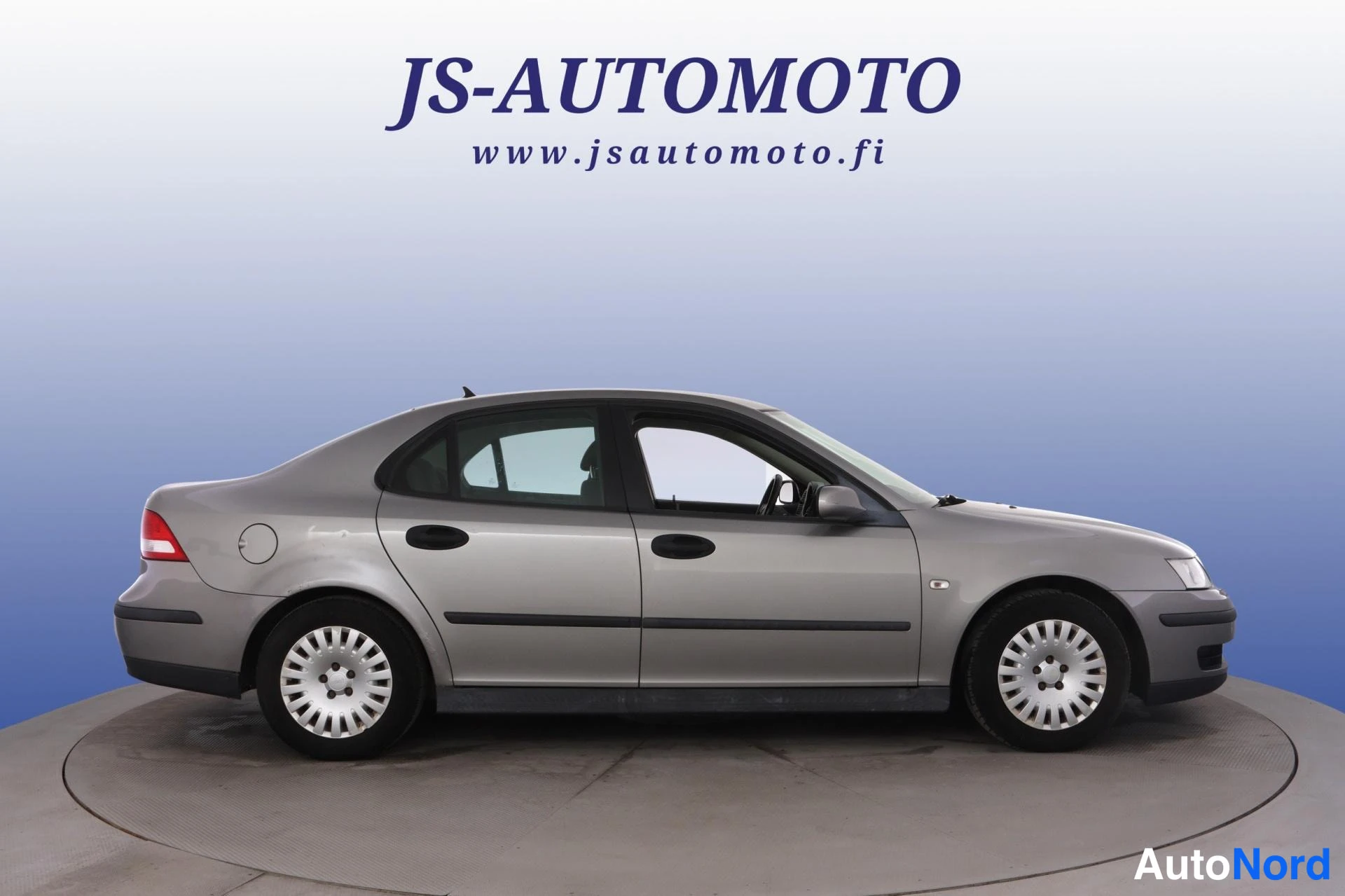 Grey Saab 9-3 2005, side, photo 3
