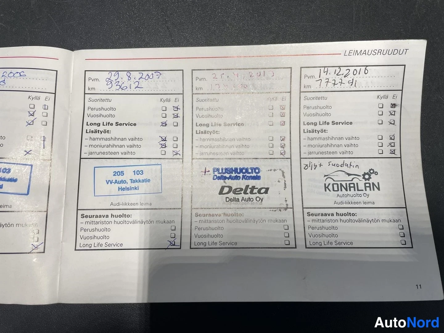 Harmaa Audi A3 2000, asiakirja, kuva 23