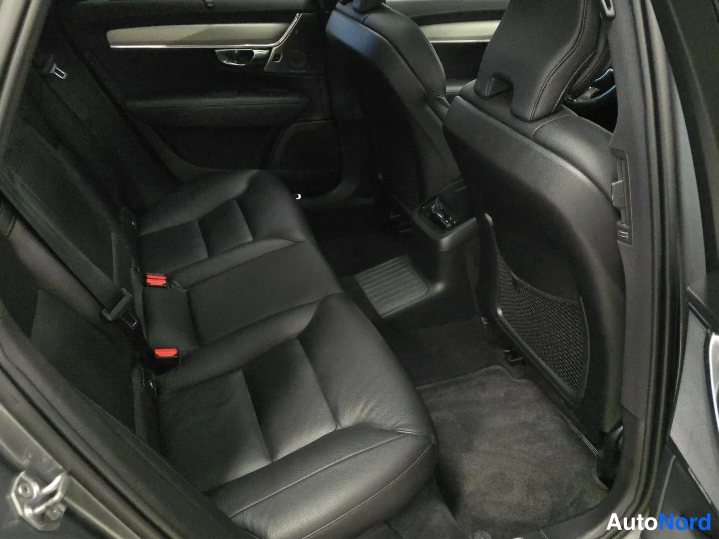 Grey Volvo V90 2020, rear seats, photo 15
