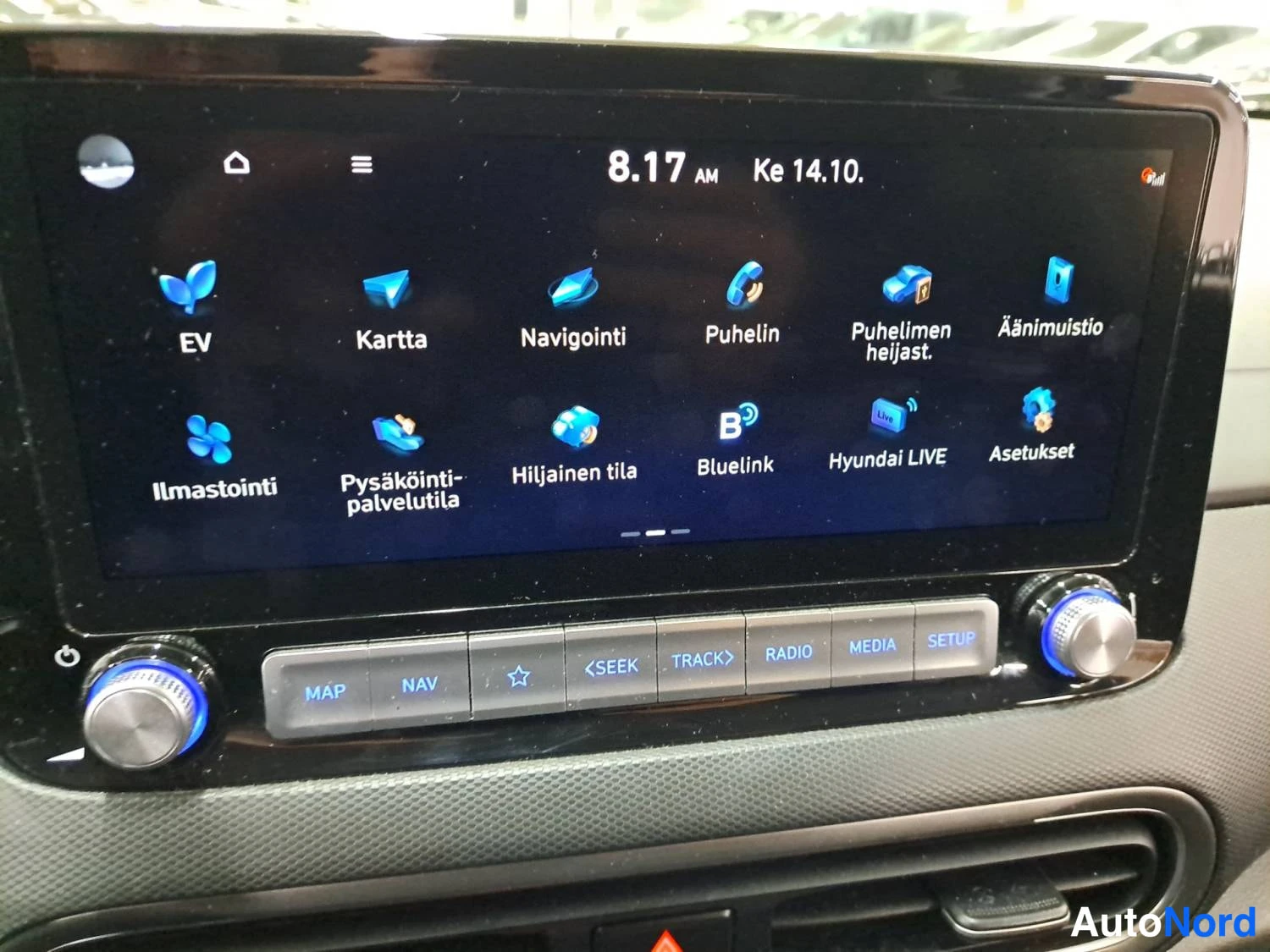 Musta Hyundai Kona electric 2021, yksityiskohta, kuva 19