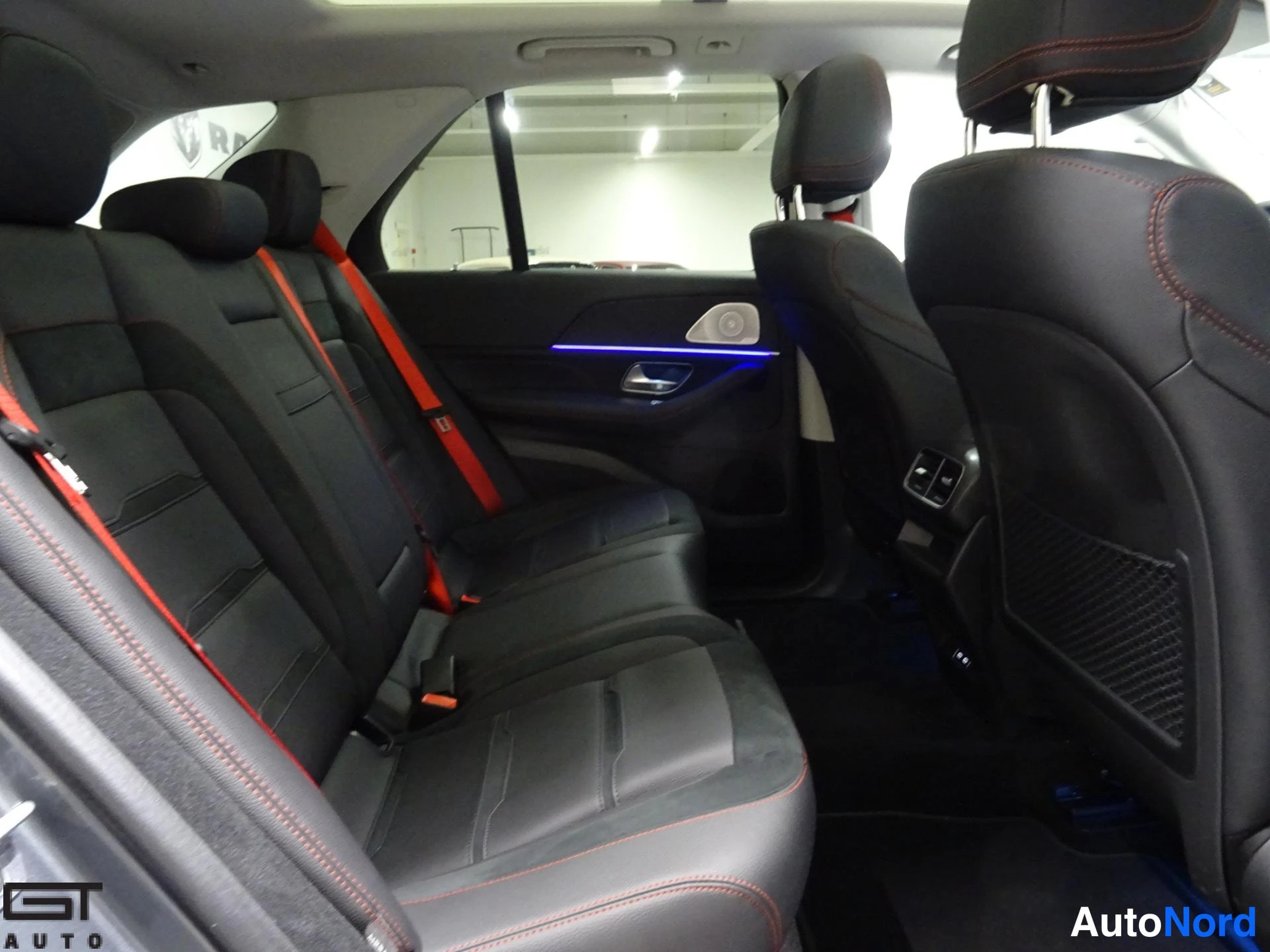 Grey Mercedes-Benz GLE 53 2024, rear seats, photo 26